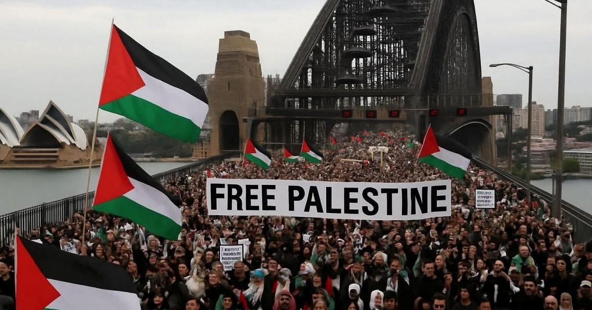 ضغوط شعبية على حكومة أستراليا للاعتراف بفلسطين بعد مظاهرة كبرى في سيدني