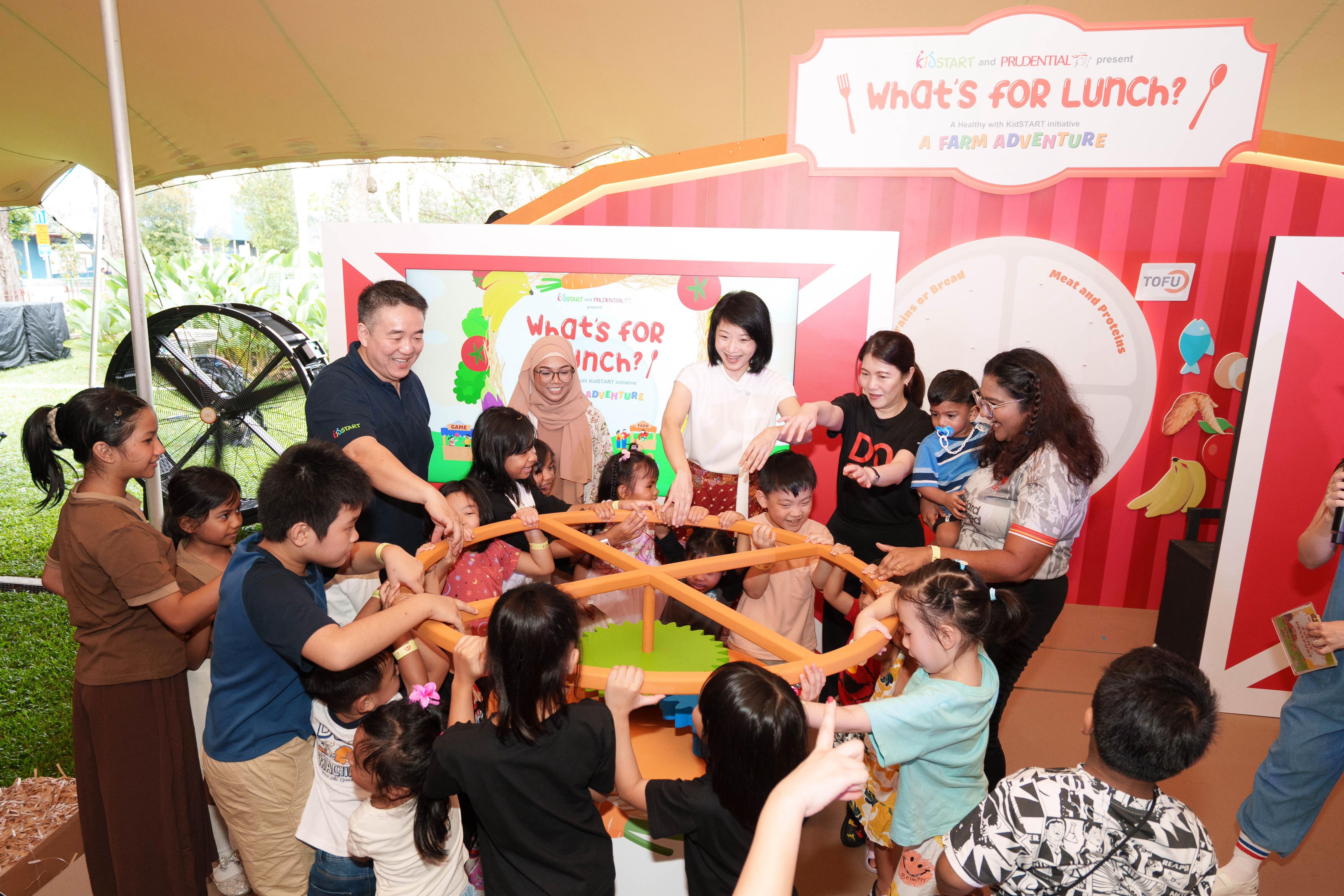 Over 600 parents and children commemorate Healthy with KidSTART five-year anniversary at largest What's for Lunch? event to date