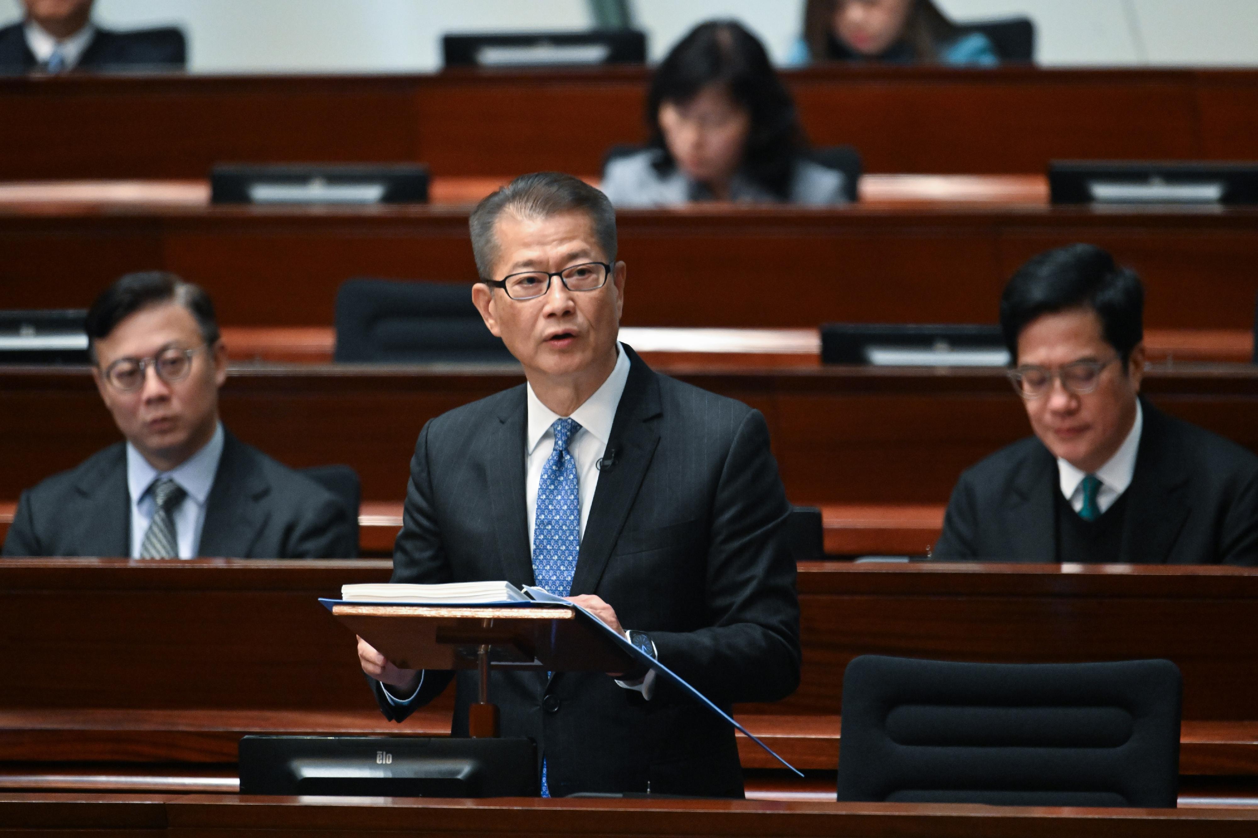 Budget by Hong Kong SAR's Financial Secretary: Accelerating Development through Reform and Innovation