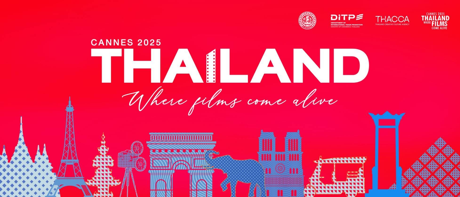 The Ministry of Commerce showcases Thai soft power at Cannes Film Festival 2025 through 'Thai Night' and over 12 Thai films