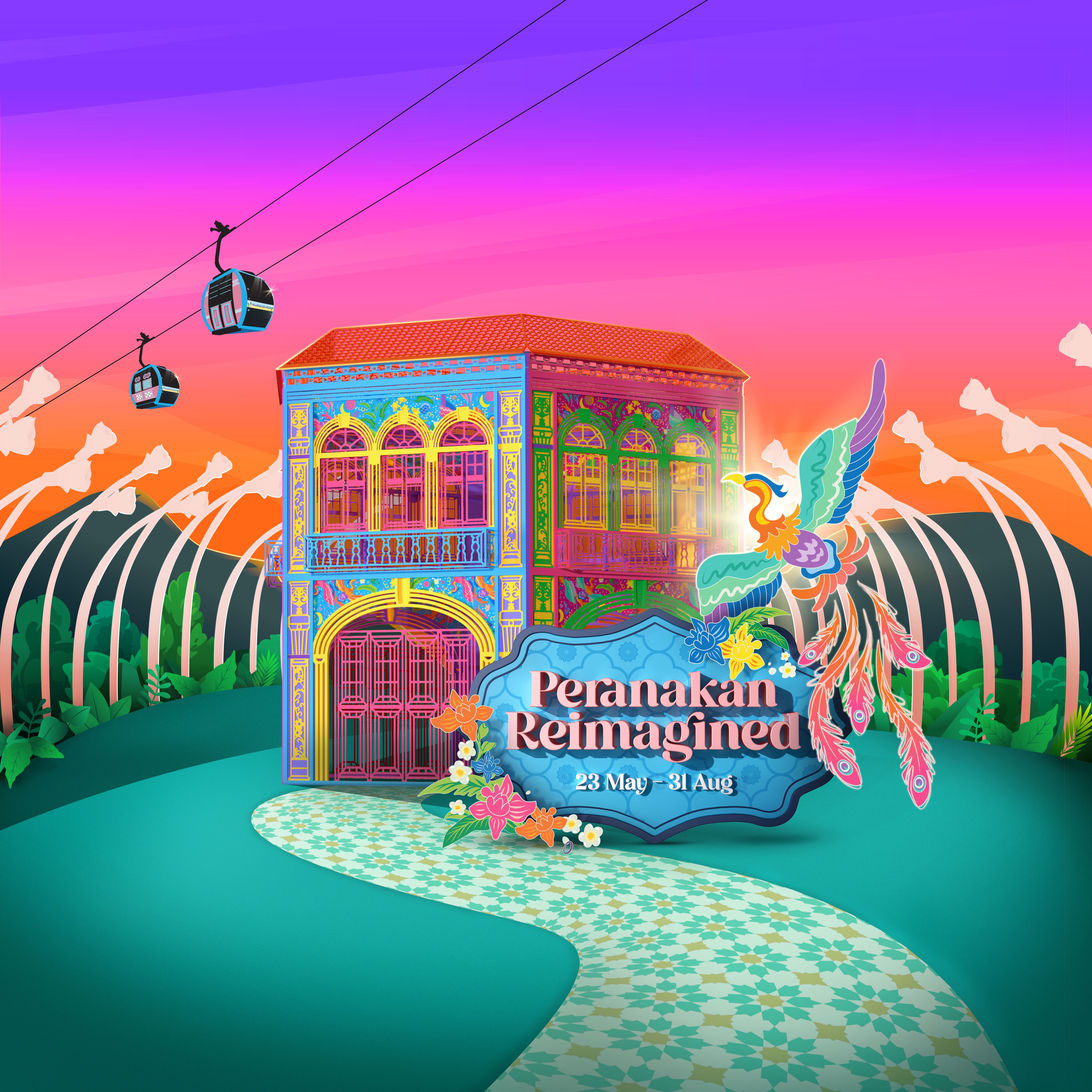Sentosa Development Corporation And Mount Faber Leisure Group Celebrate SG60 With ‘Peranakan Reimagined' Showcase