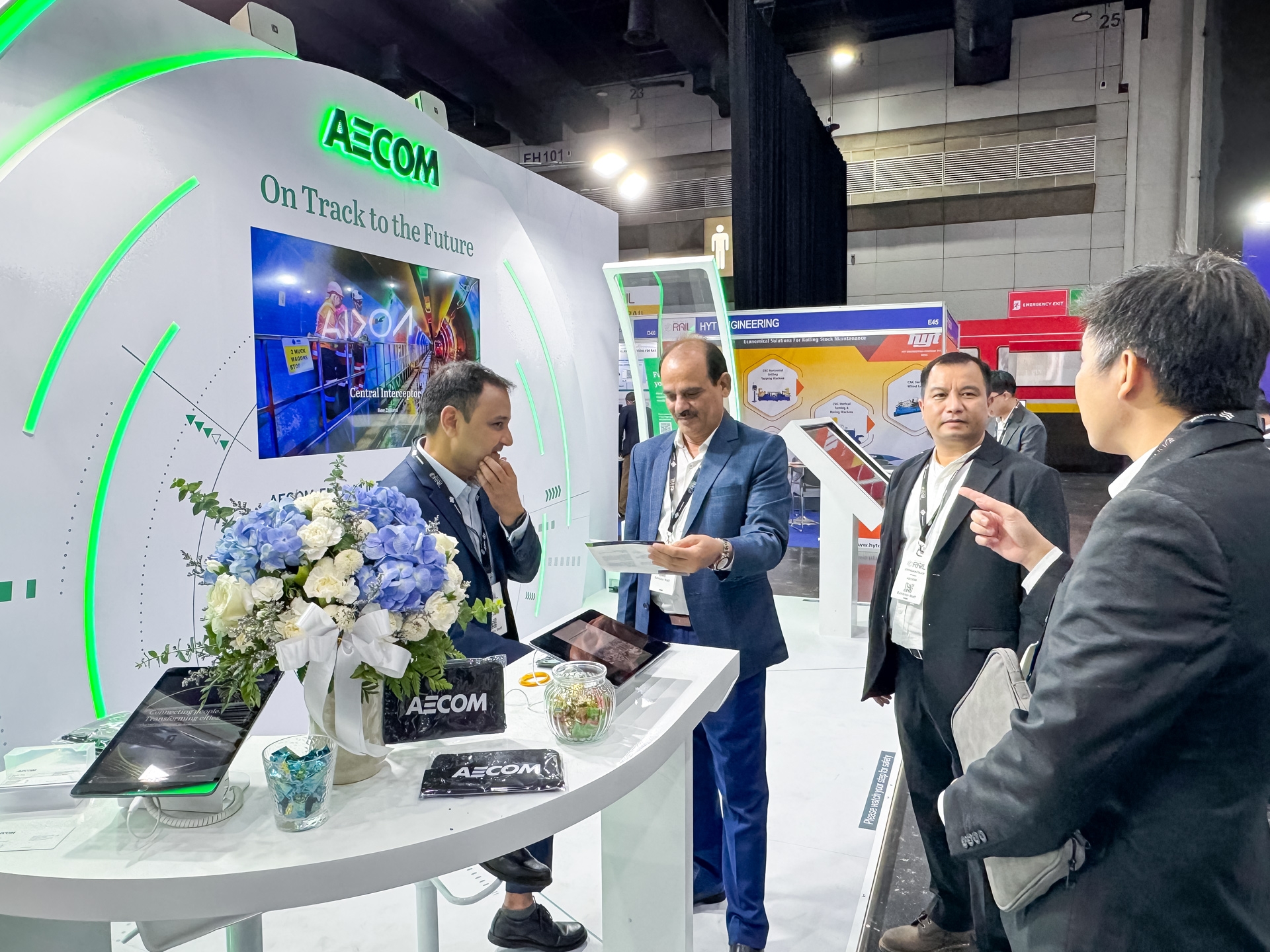 AECOM ‘On Track to the Future' at Asia Pacific Rail 2025 with Digital and Sustainable Rail Solutions