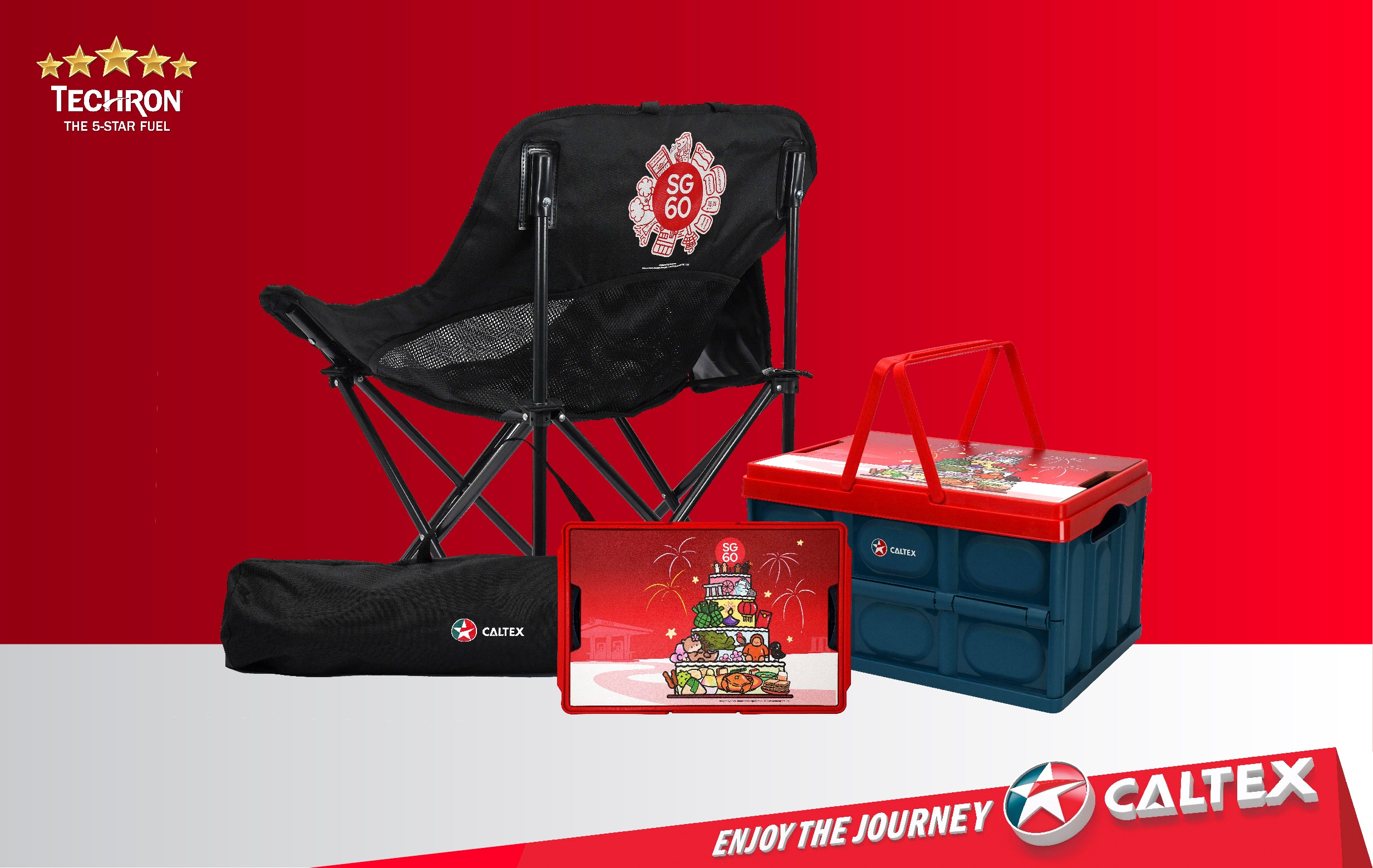 Caltex Commemorates SG60 with Launch of Limited Edition National Day Picnic Sets