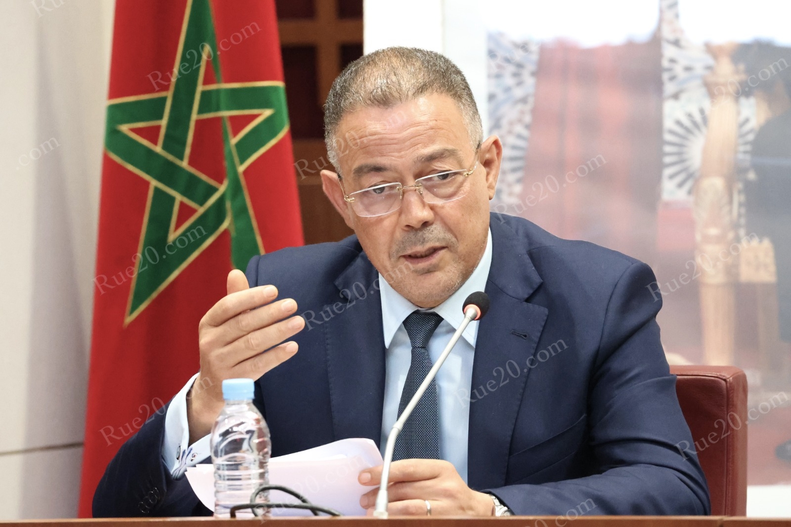 لقجع: الضريبة لا تصفي الحسابات وكل ماقيل لا يستقيم فكرياً ولا أخلاقياً