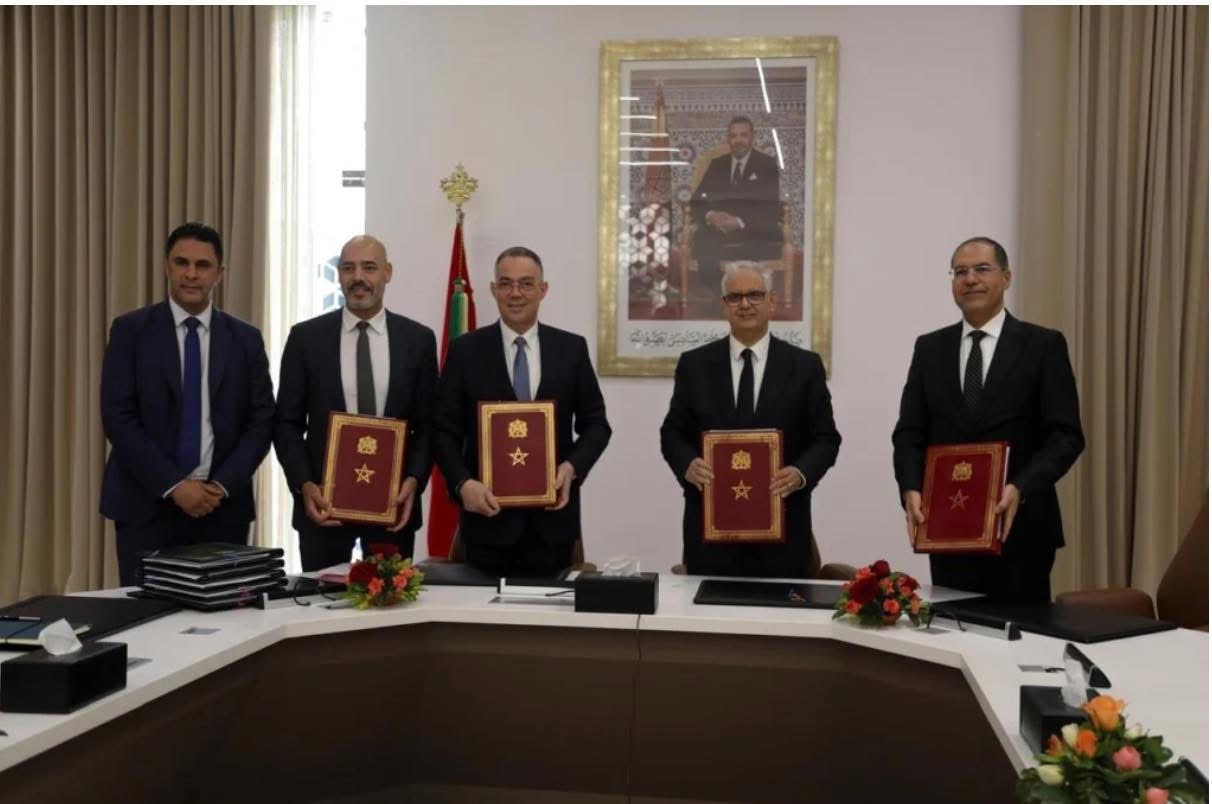 توقيع بروتوكول تمويل إنجاز الطريق السيار القاري بين الرباط-الدارالبيضاء-برشيد وتعويض المُلاك