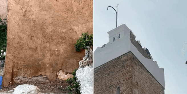 الأمطار تكشف عيوب ترميم أقدم مساجد المغرب بشفشاون