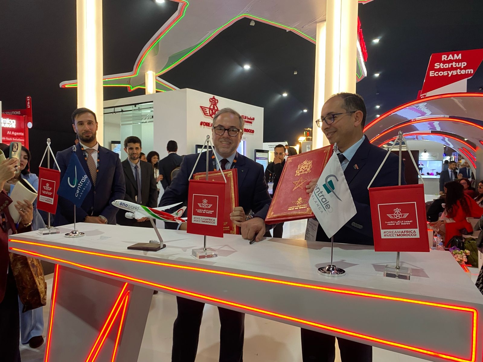 الخطوط الملكية المغربية تنخرط في تسريع الإبتكار في قطاع السفر بمعرض جيتكس