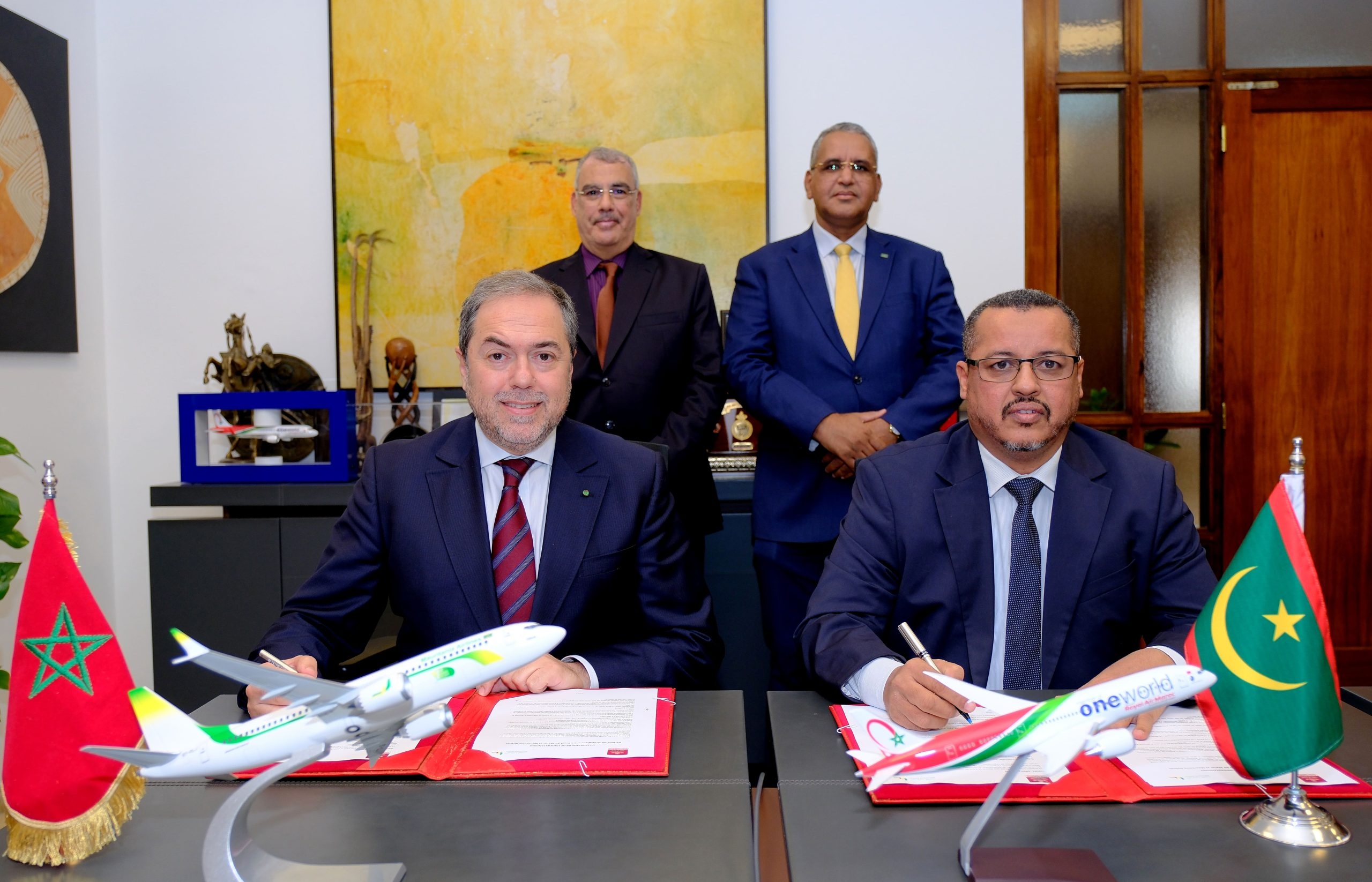 الرباط ونواكشوط يعززان تعاونهما بإتفاقية تشارك الرموز بين الخطوط الملكية والخطوط الموريتانية