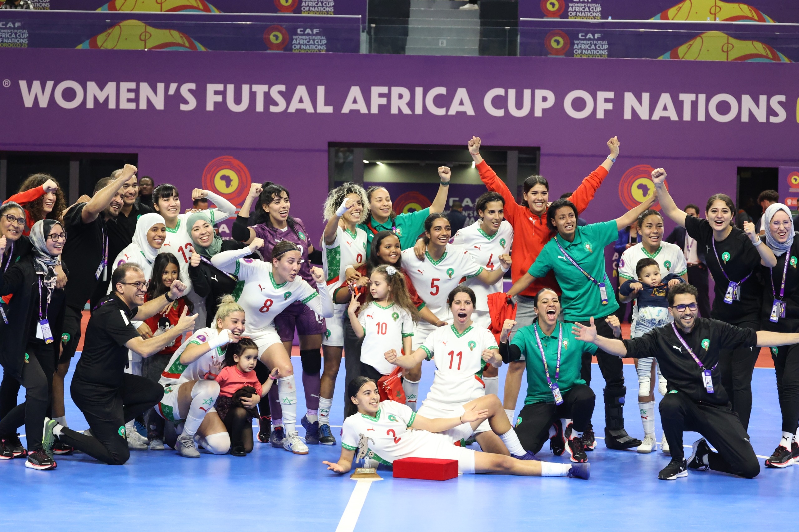 الكرة المغربية تواصل التألق عالمياً ببلوغ سيدات الصالات نهائيات كأس العالم ونهائي كأس أفريقيا
