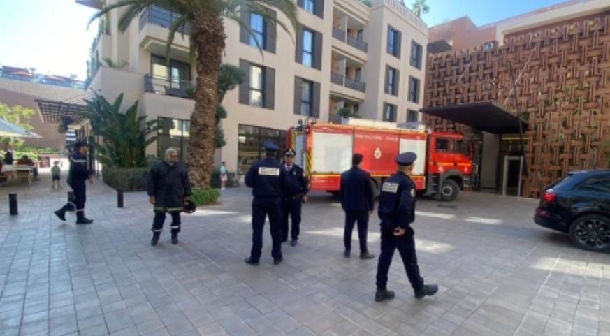 اندلاع حريق في مطعم بأرقى أحياء مراكش