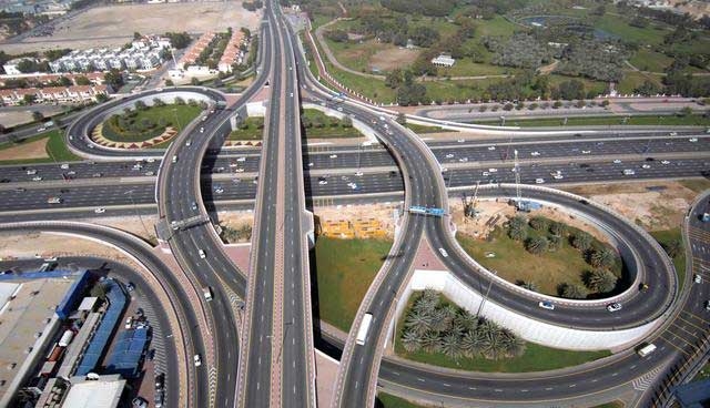 تقاطعات من ثلاث طوابق و خمس مسارات لتسهيل انسابية حركة السير بمدخل الدارالبيضاء