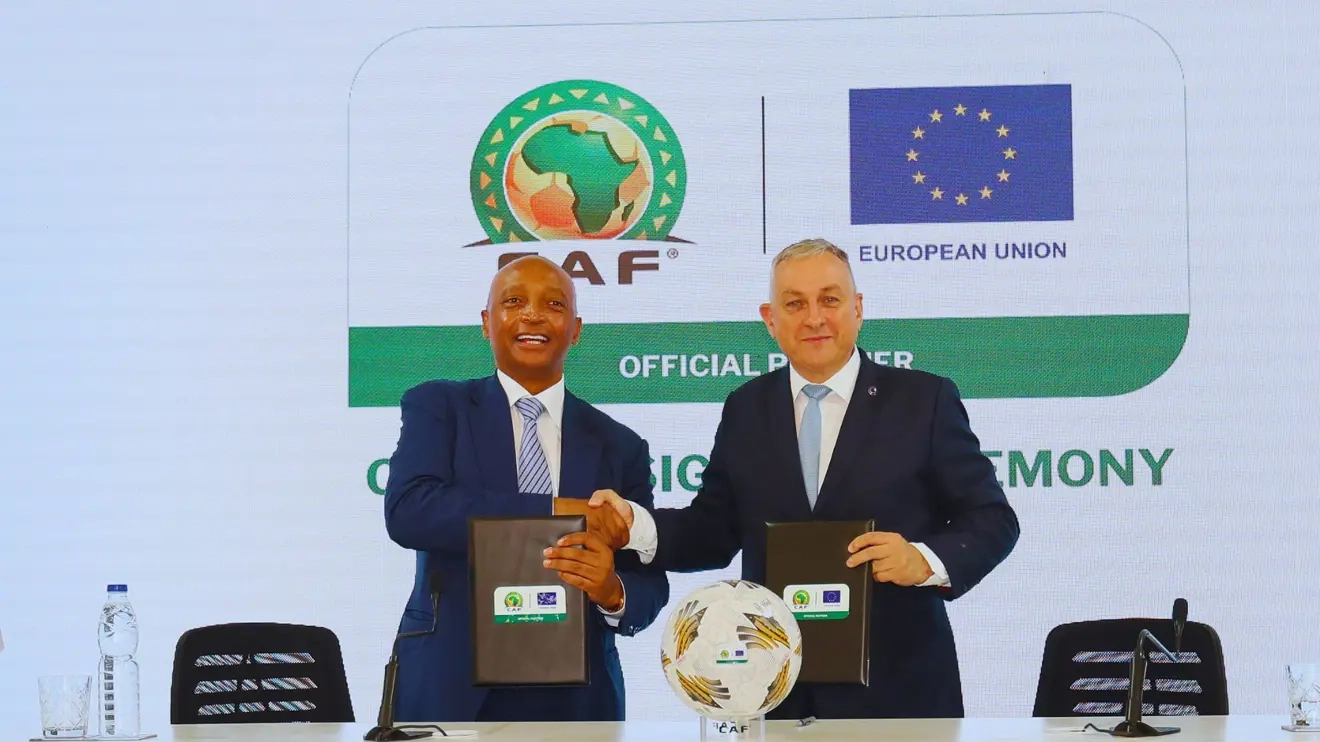 اتفاق غير مسبوق بين الكاف و المفوضية الأوربية لرعاية كأس أفريقيا المغرب 2025