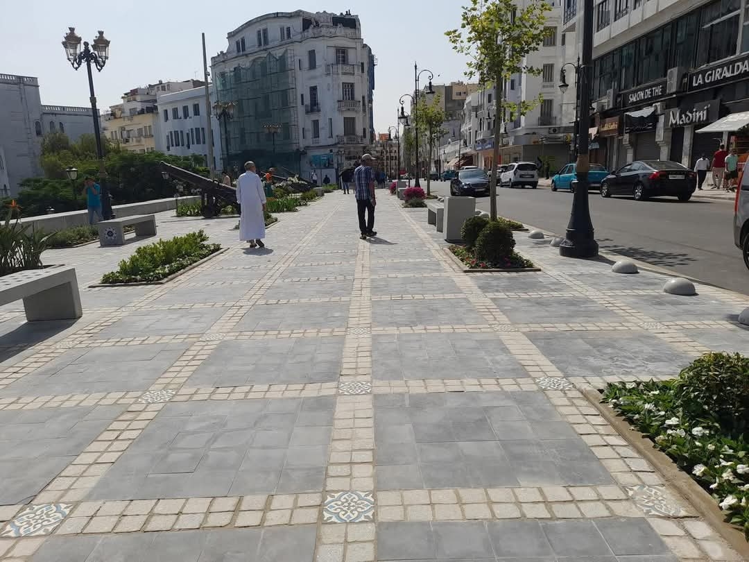 سور المعكازين بطنجة في حلة جديدة