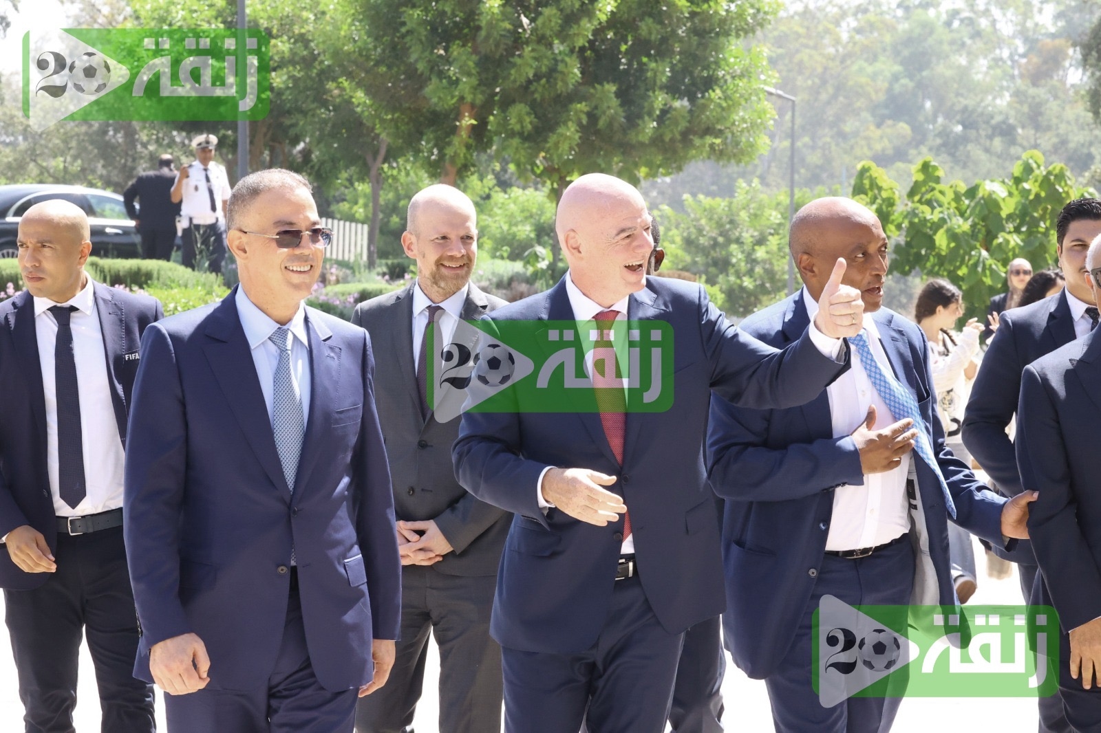 إنفانتينو : جلالة الملك قام ببناء مركب كروي رائع ومذهل أصبح شاهداً على ريادة المغرب للنهوض بالكرة الأفريقية