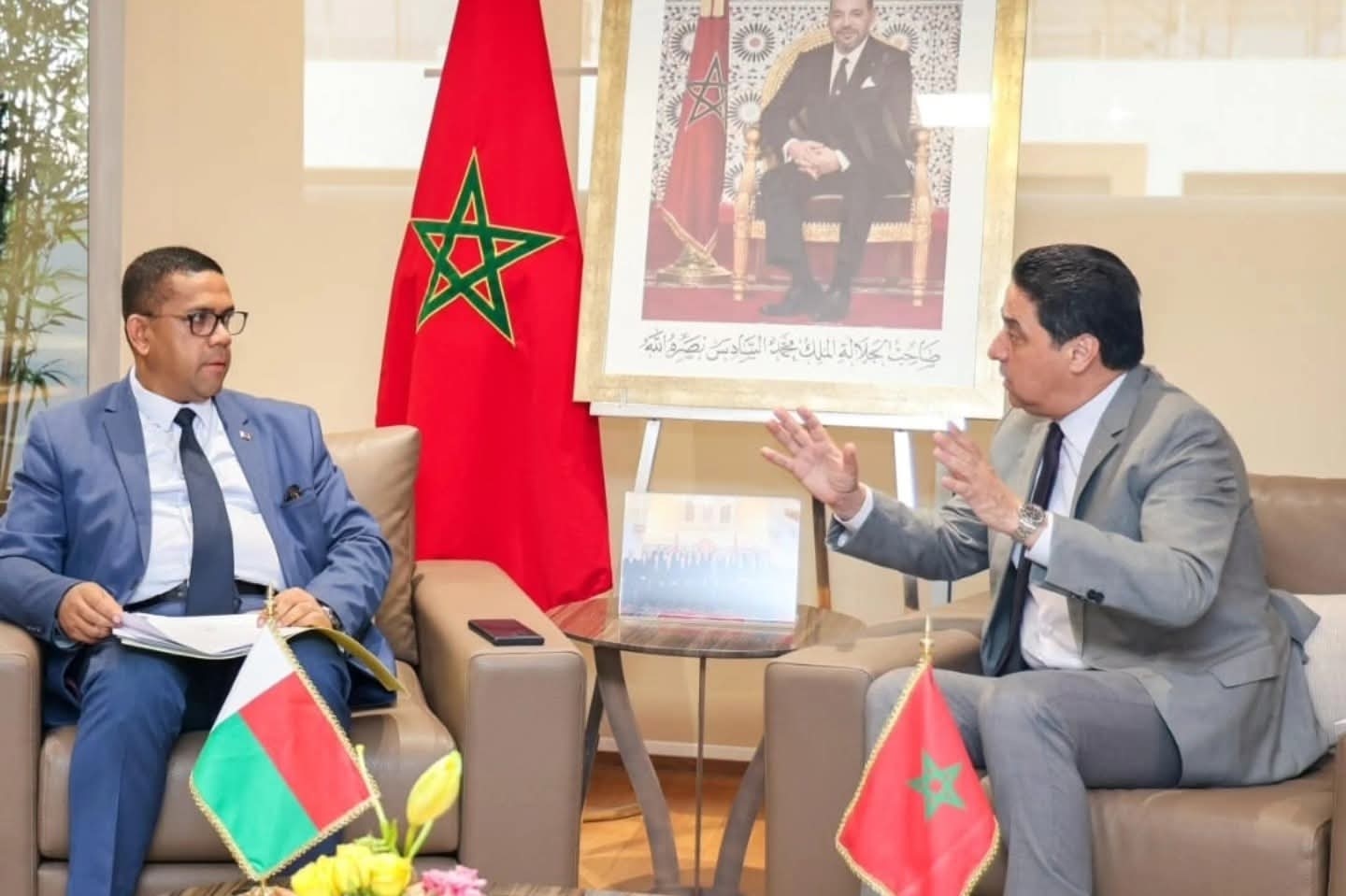 حجيرة يفتح باب الشراكة مع مدغشقر ويطلق دينامية تجارية واعدة