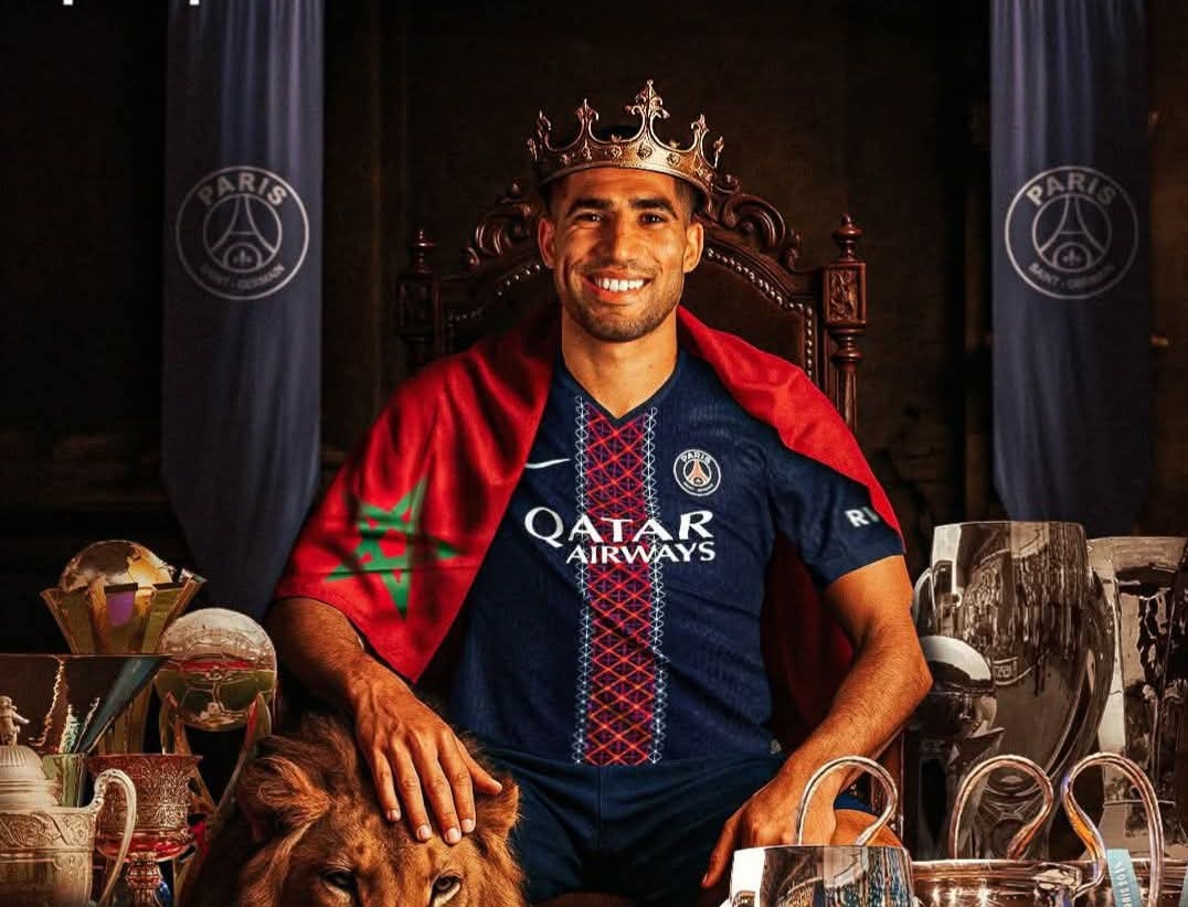 بعد التتويج بكأس السوبر الأوربي.. أشرف حكيمي يحصد 17 لقباً و يتربع على عرش أساطير أفريقيا