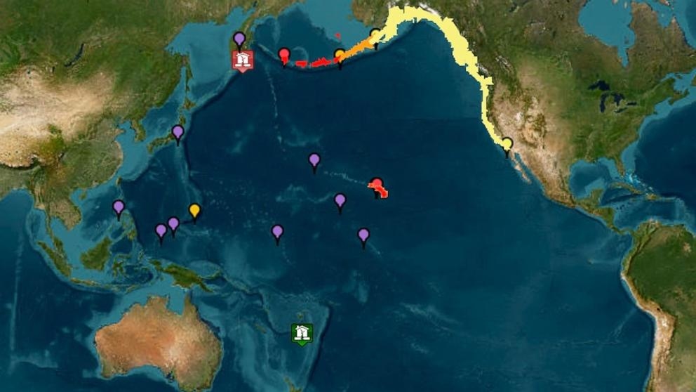 8.7 magnitude earthquake near Russia prompts tsunami alerts in Hawaii, Alaska and West Coast