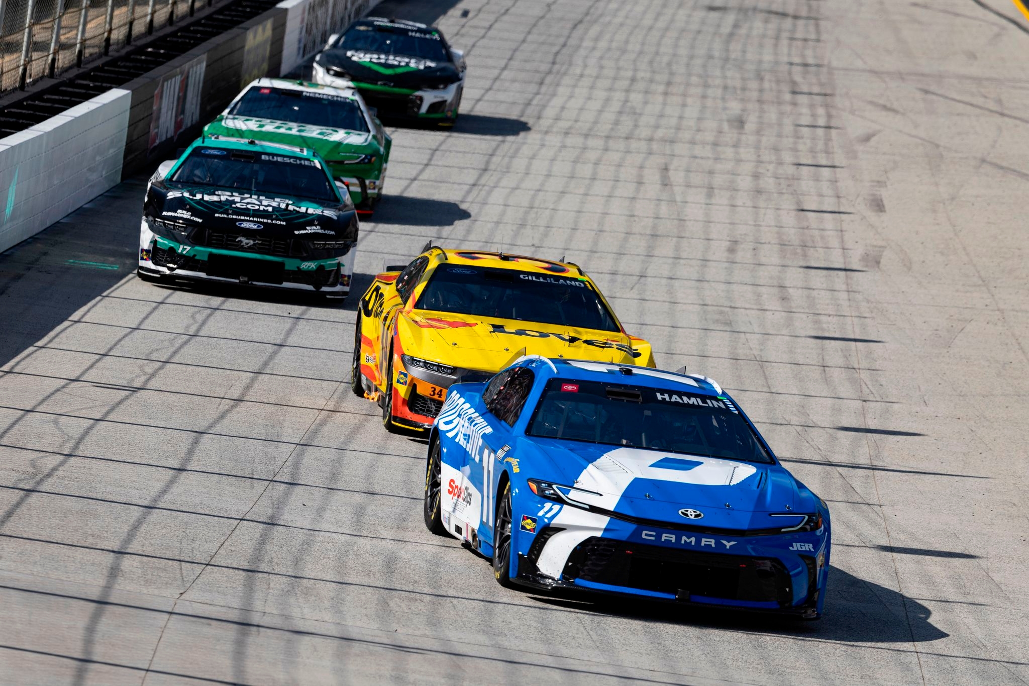 Denny Hamlin remains confident in antitrust case brought by 23XI and Front Row against NASCAR