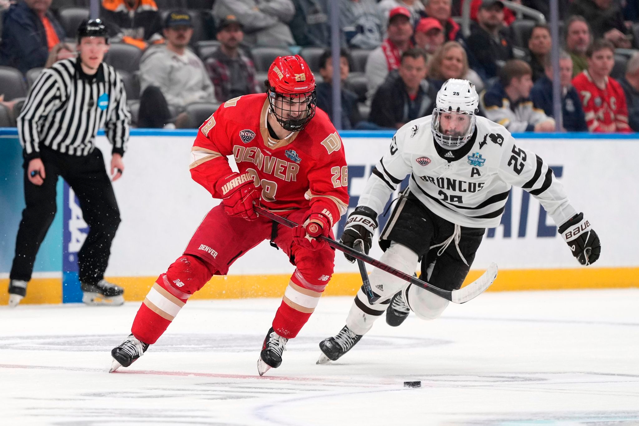 Frozen Four or NHL playoffs, stage not too big for Wild 19-year-old Zeev Buium