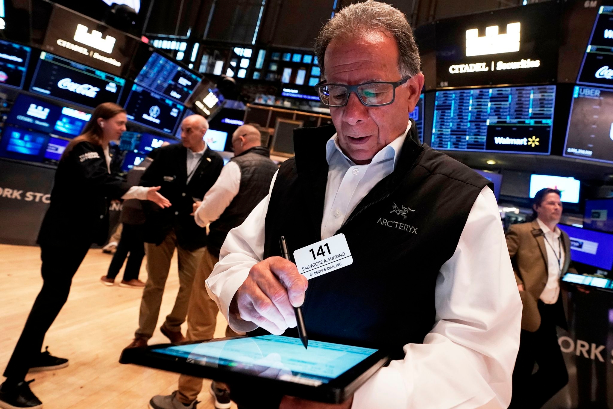 Wall Street and the dollar tumble as investors retreat further from the United States