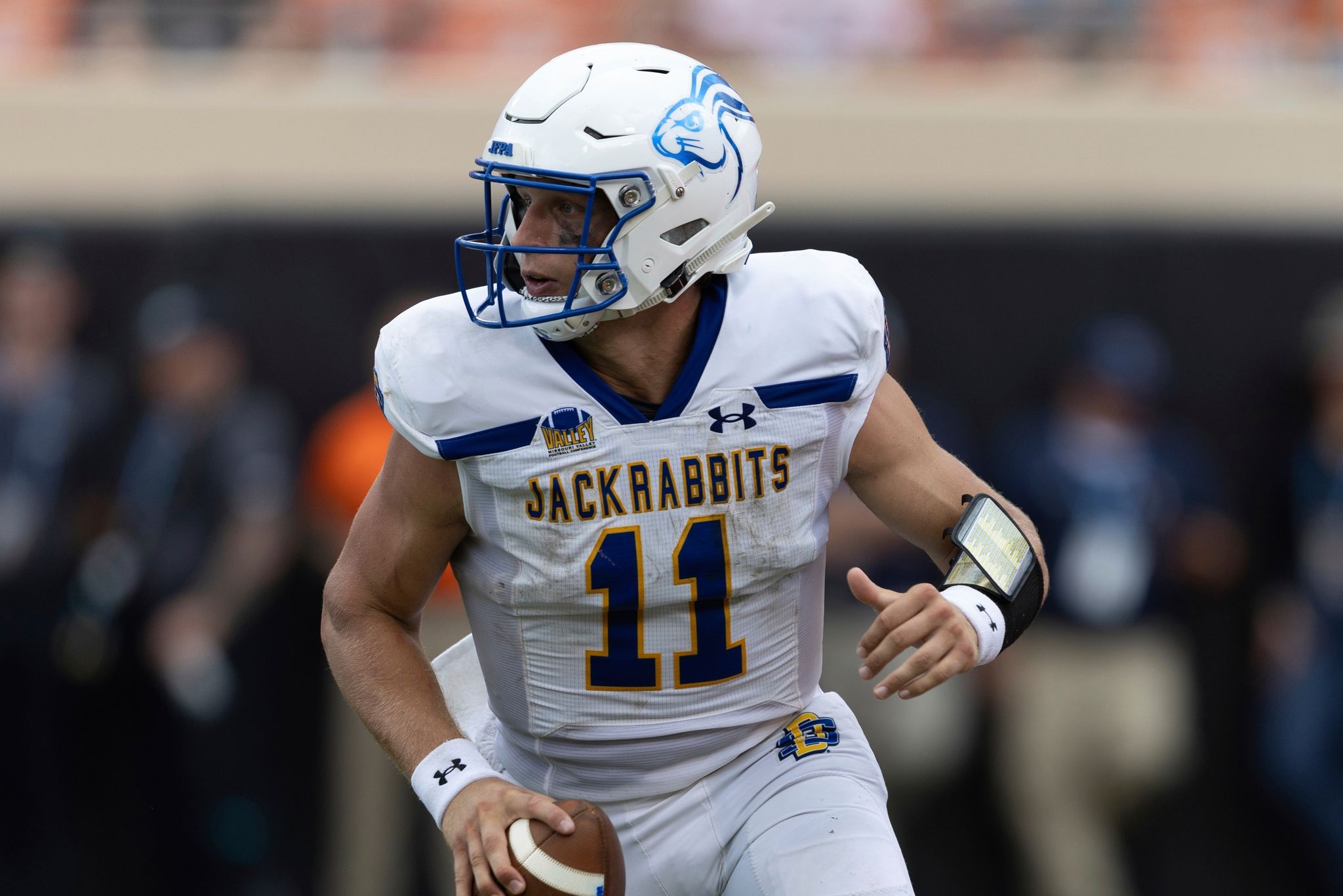 S Dakota St. transfer Mark Gronowski gives Iowa's offense hope. He was among top FCS QBs for 3 years