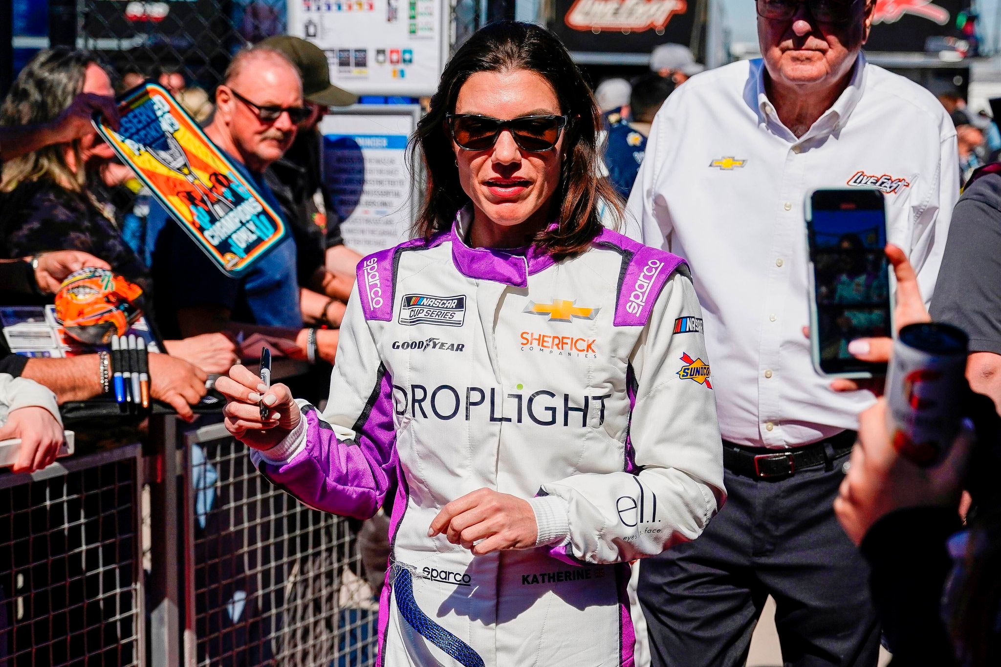 NASCAR's Katherine Legge says she has been receiving death threats after Xfinity crash at Rockingham