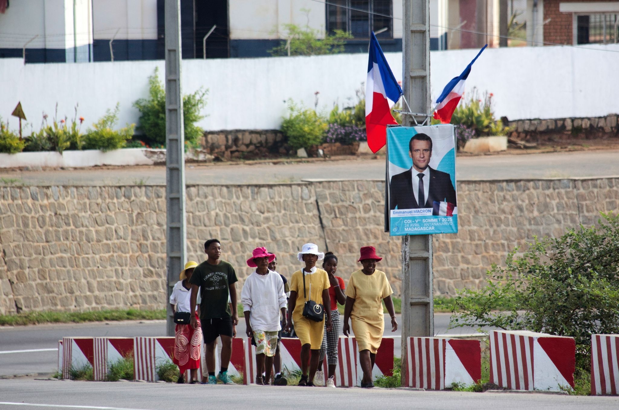 Macron visits Madagascar in the first trip by a French leader to the former colony in 20 years