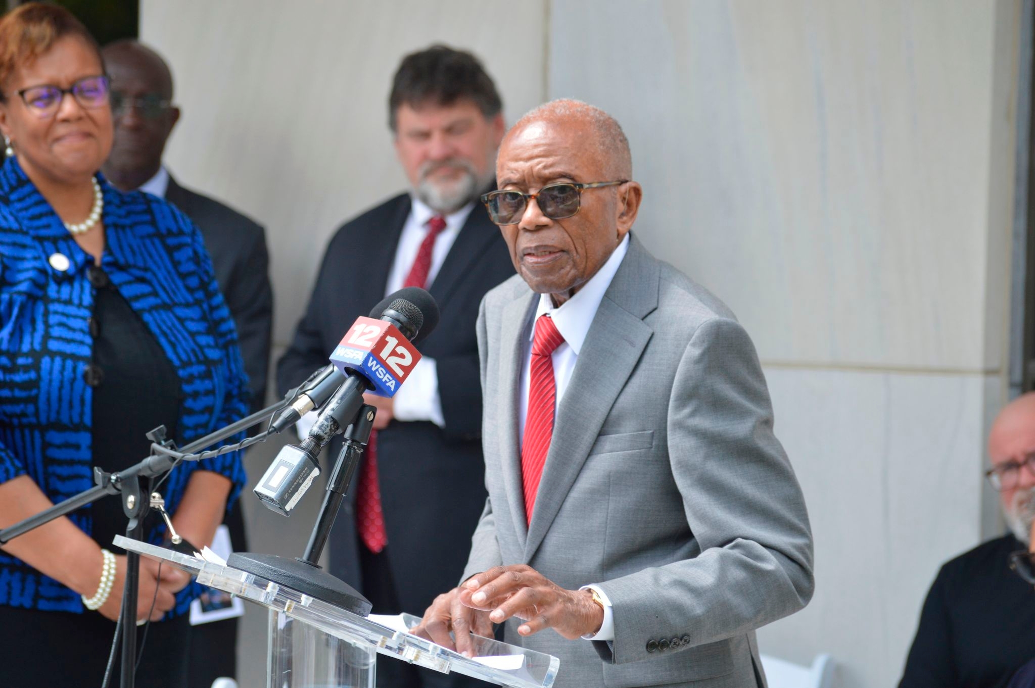 Legendary civil rights attorney Fred Gray honored with statue in Alabama