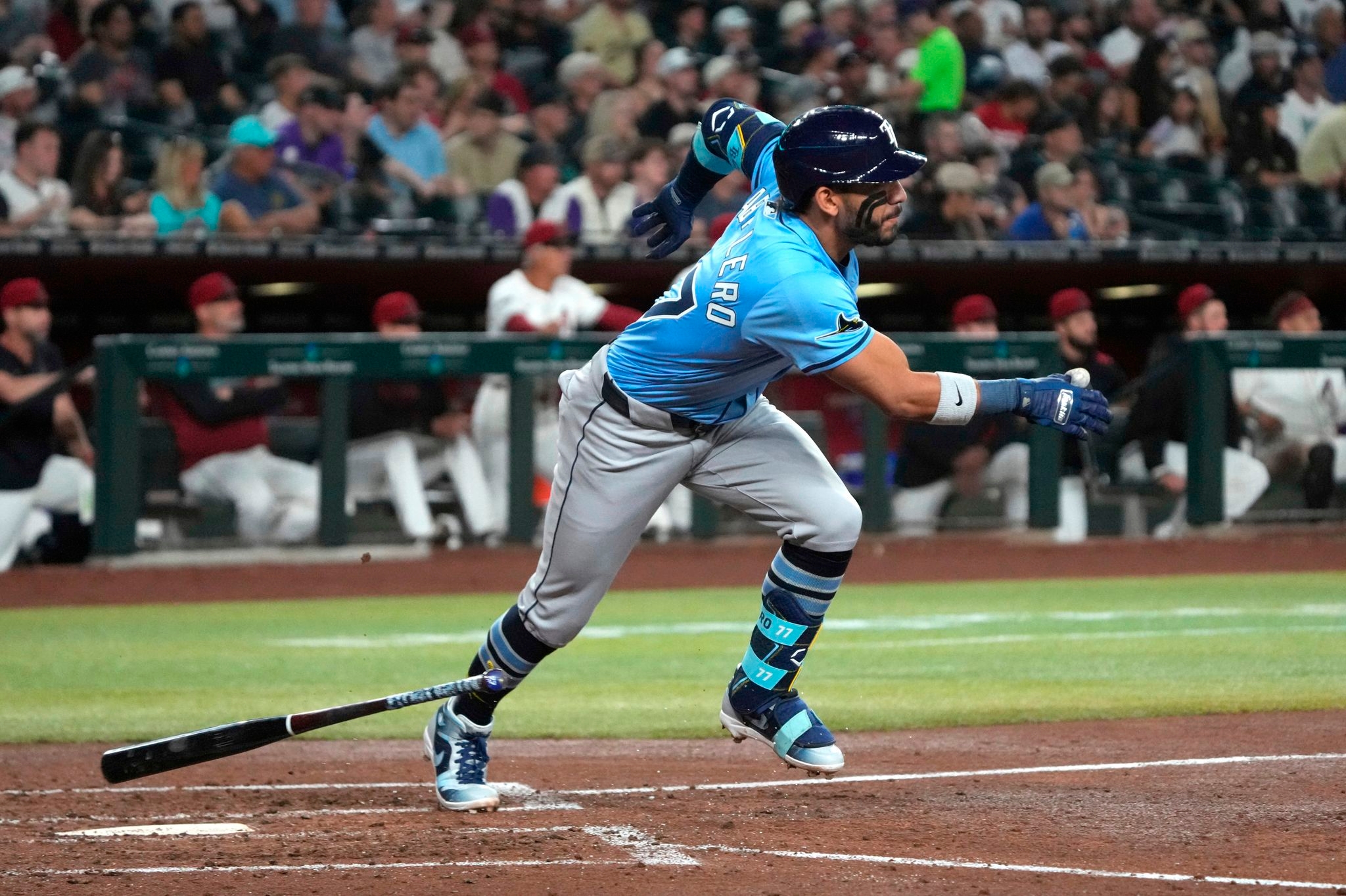 Morel hits 2-run homer in 10th, Rays rally to beat Diamondbacks 7-4