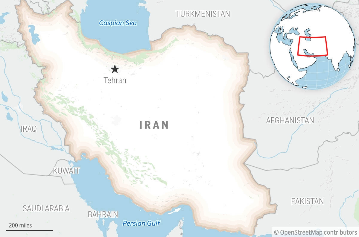 Iran executes a man convicted over the 2023 attack on the Azerbaijan Embassy that killed 1 person