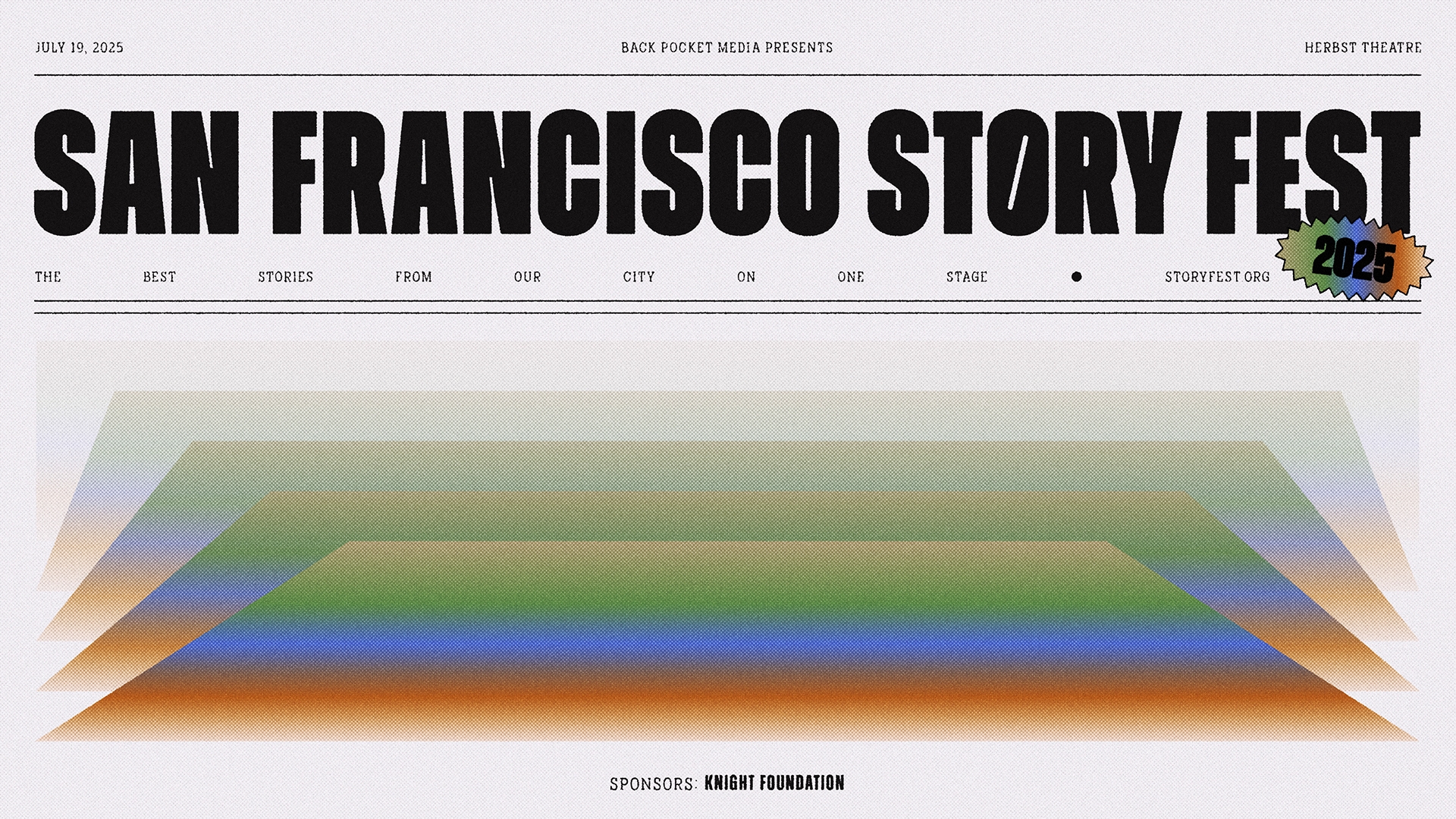 S.F. Chronicle joins the lineup for San Francisco Story Fest