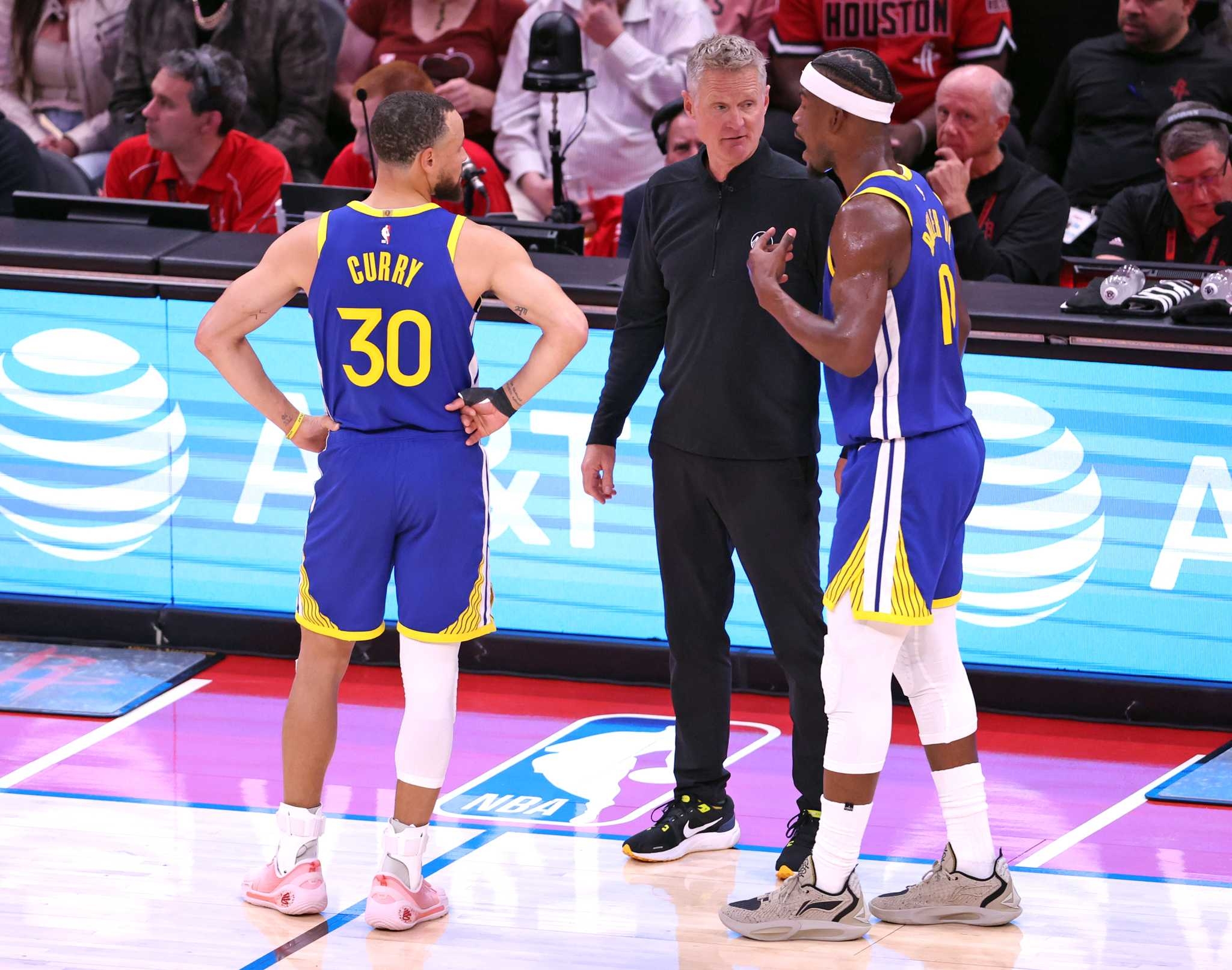 Jimmy Butler returns to Warriors' starting lineup for Game 4 vs. Rockets