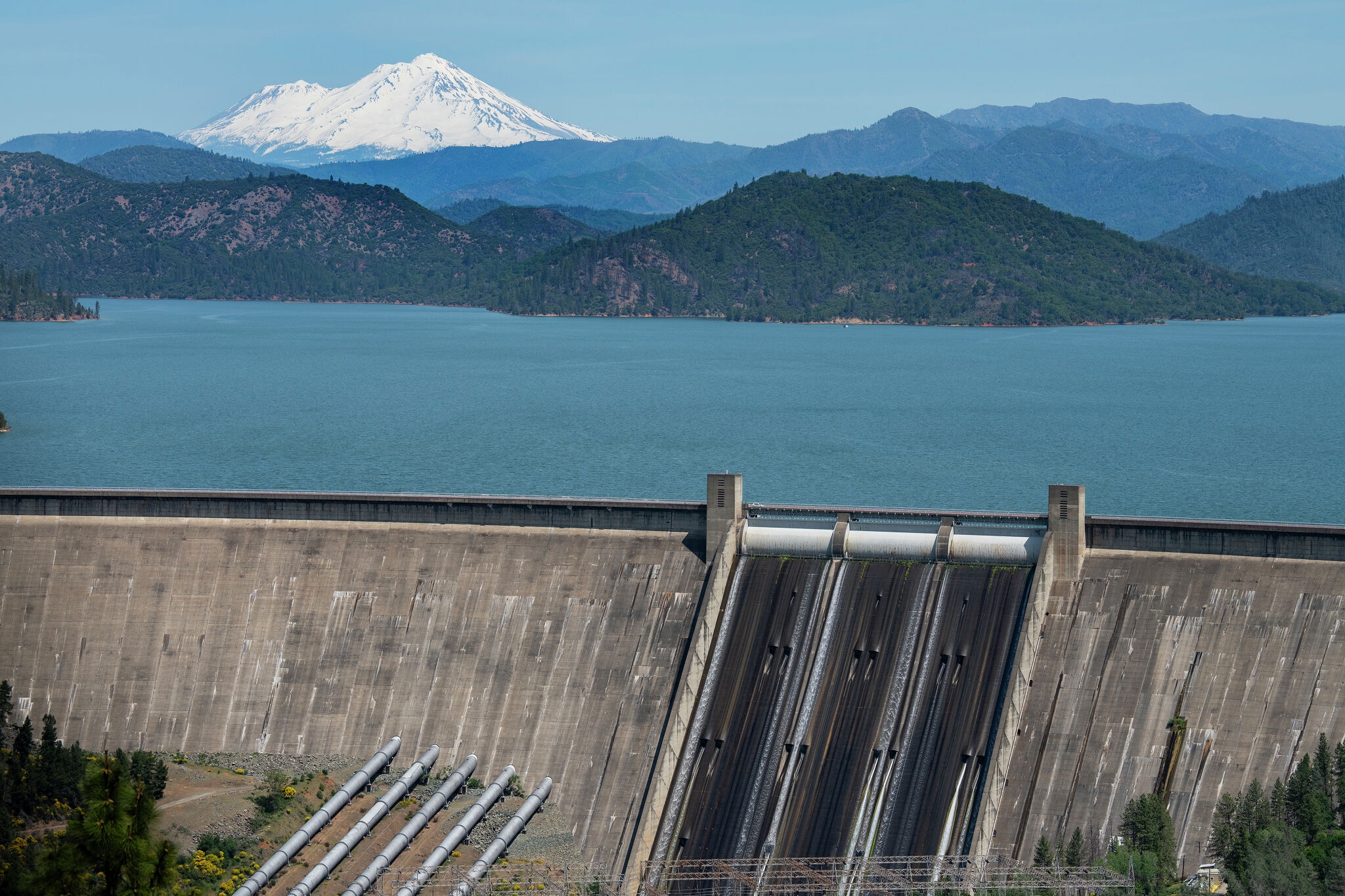 California's biggest reservoir reaches capacity for third straight year