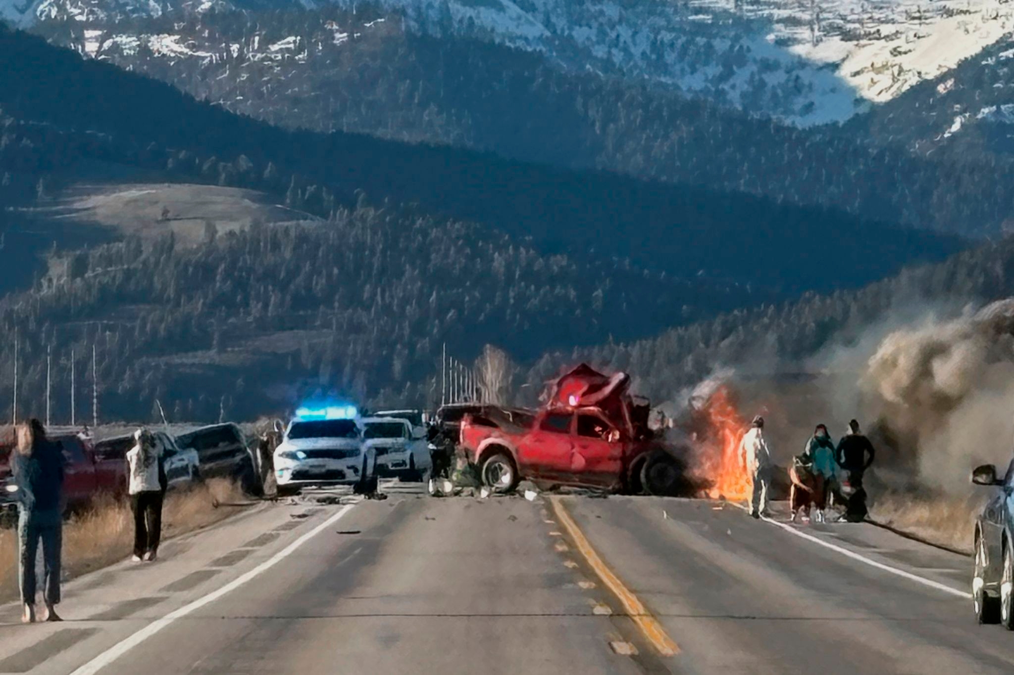 International tourists killed in vehicle crash were among millions drawn to the Yellowstone area
