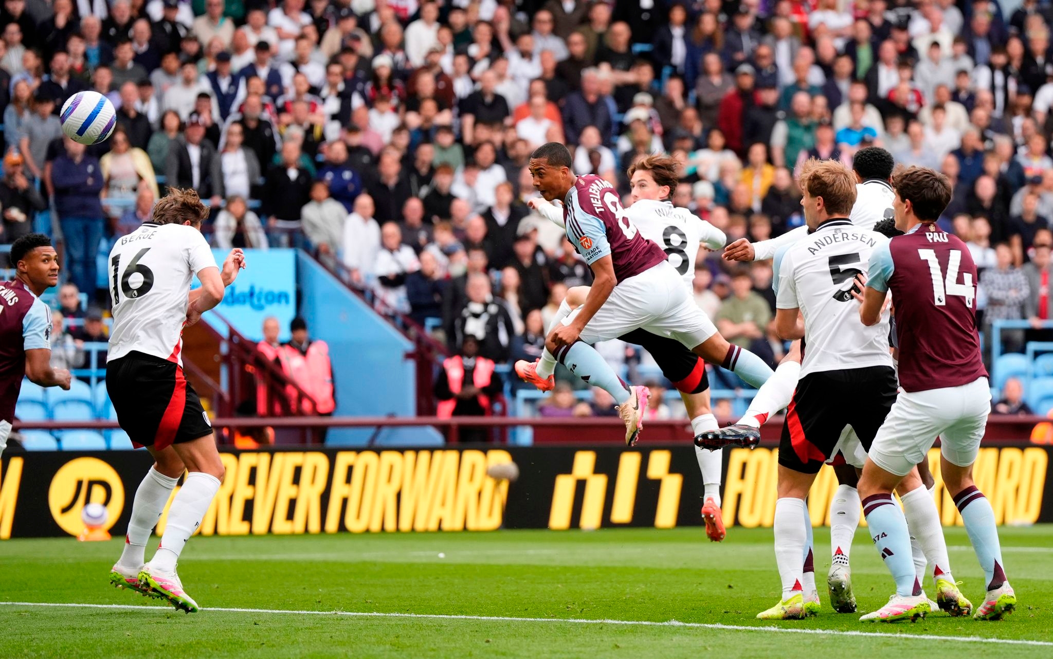 Aston Villa keeps Champions League bid alive by beating Fulham 1-0