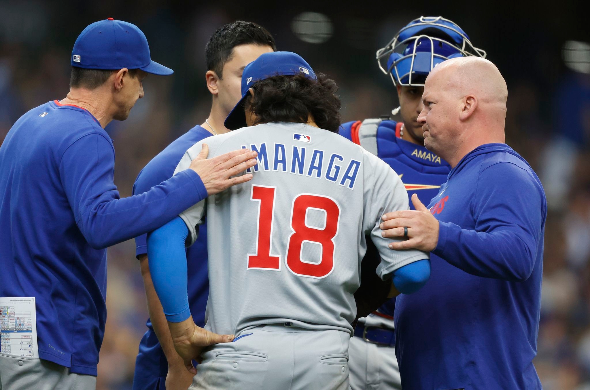 Cubs ace Shota Imanaga progressing from hamstring strain
