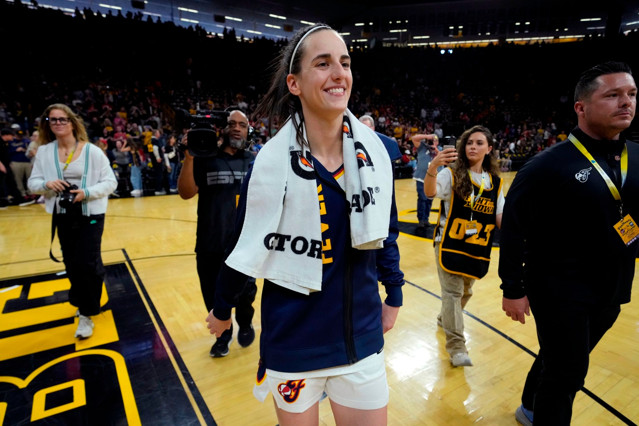 Caitlin Clark's return to Iowa for Fever preseason game draws average ESPN viewership of 1.3 million