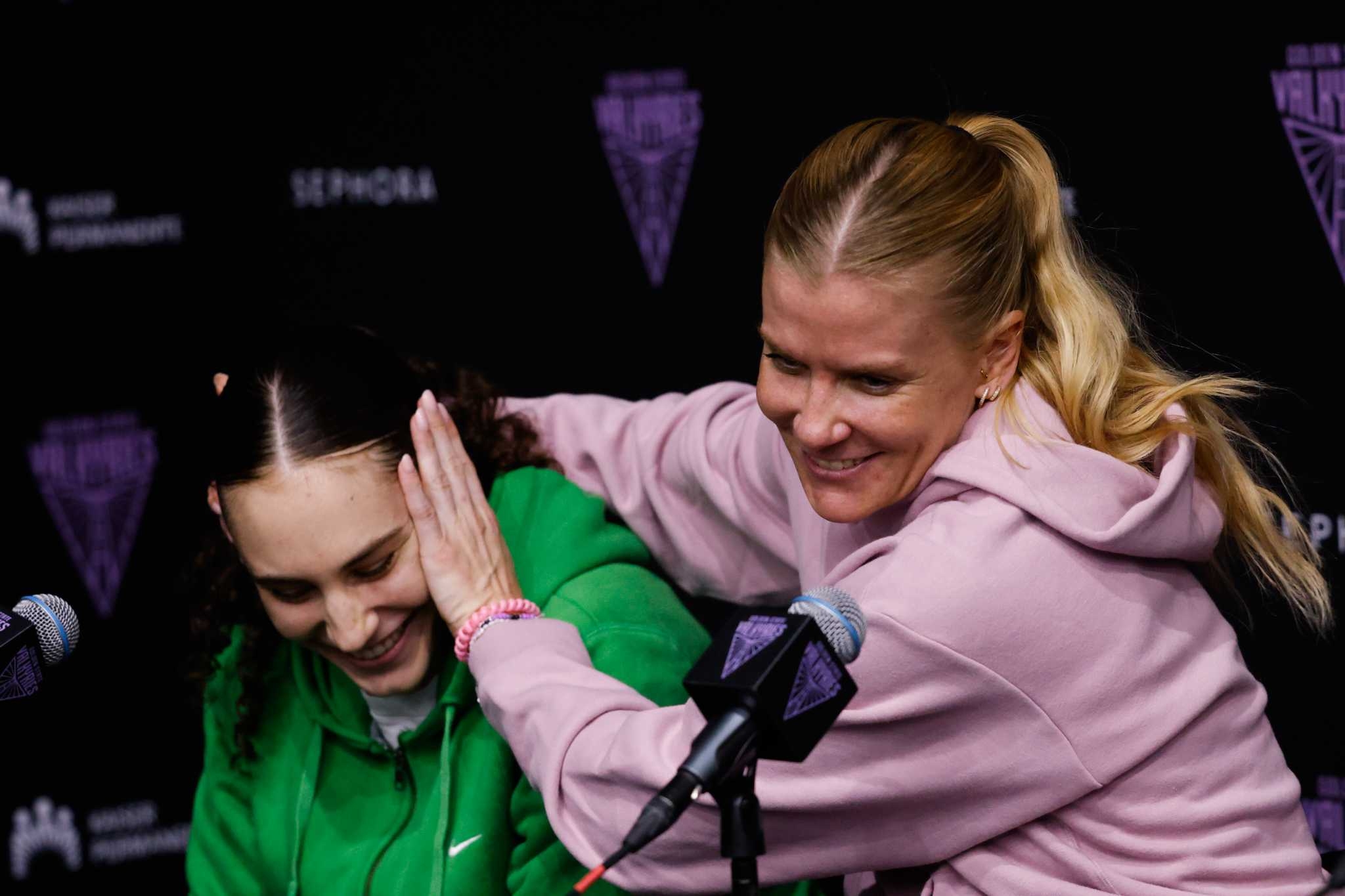 Valkyries point guard Julie Vanloo has become key as a translator for teammates