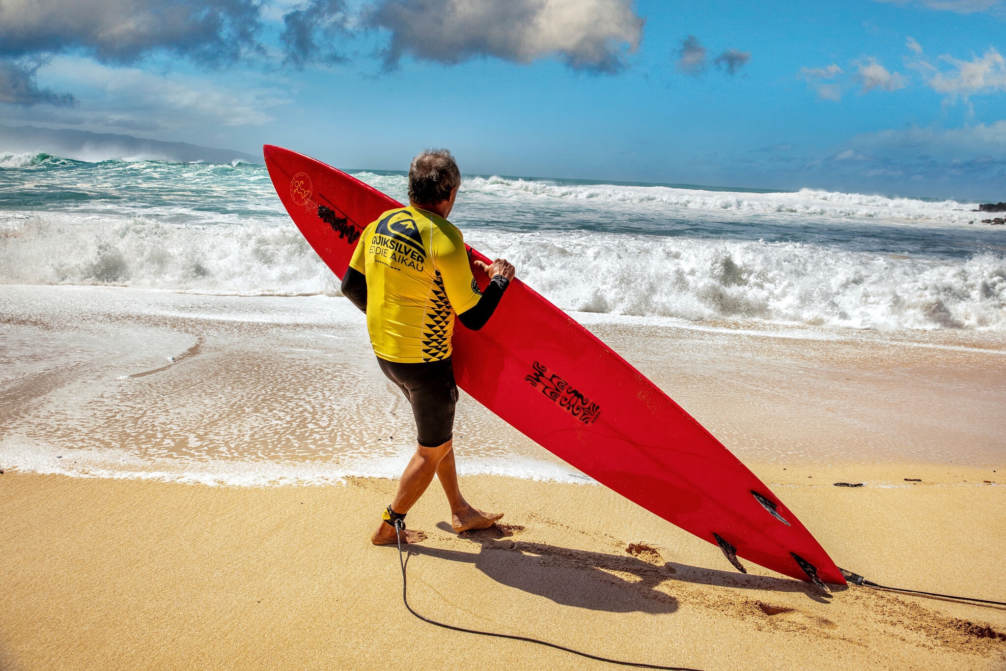 How Clyde Aikau spoke to the ocean, celebrated his brother's memory and big-wave surfing