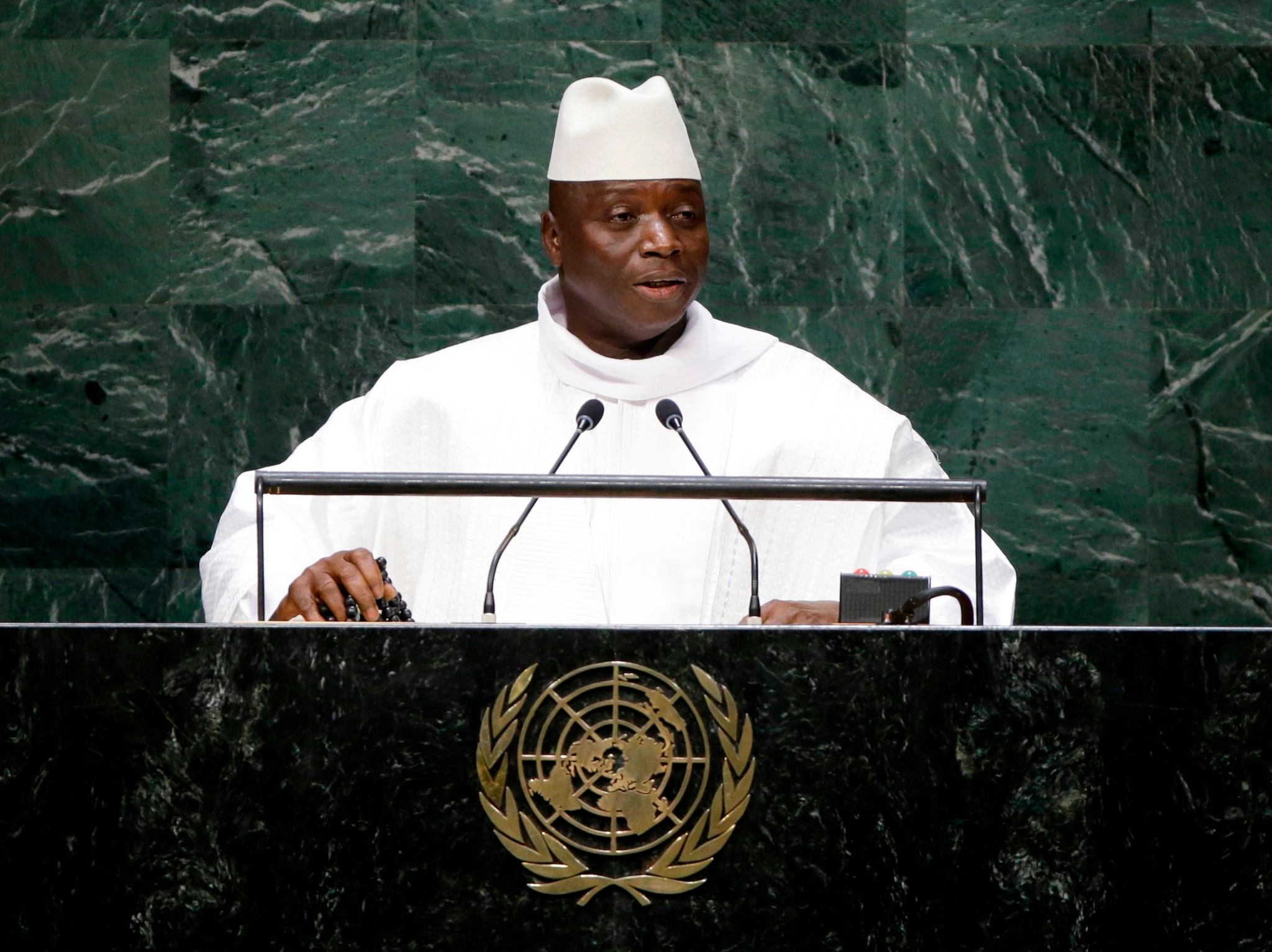 27 people arrested in a protest in Gambia over the sale of a former dictator's assets