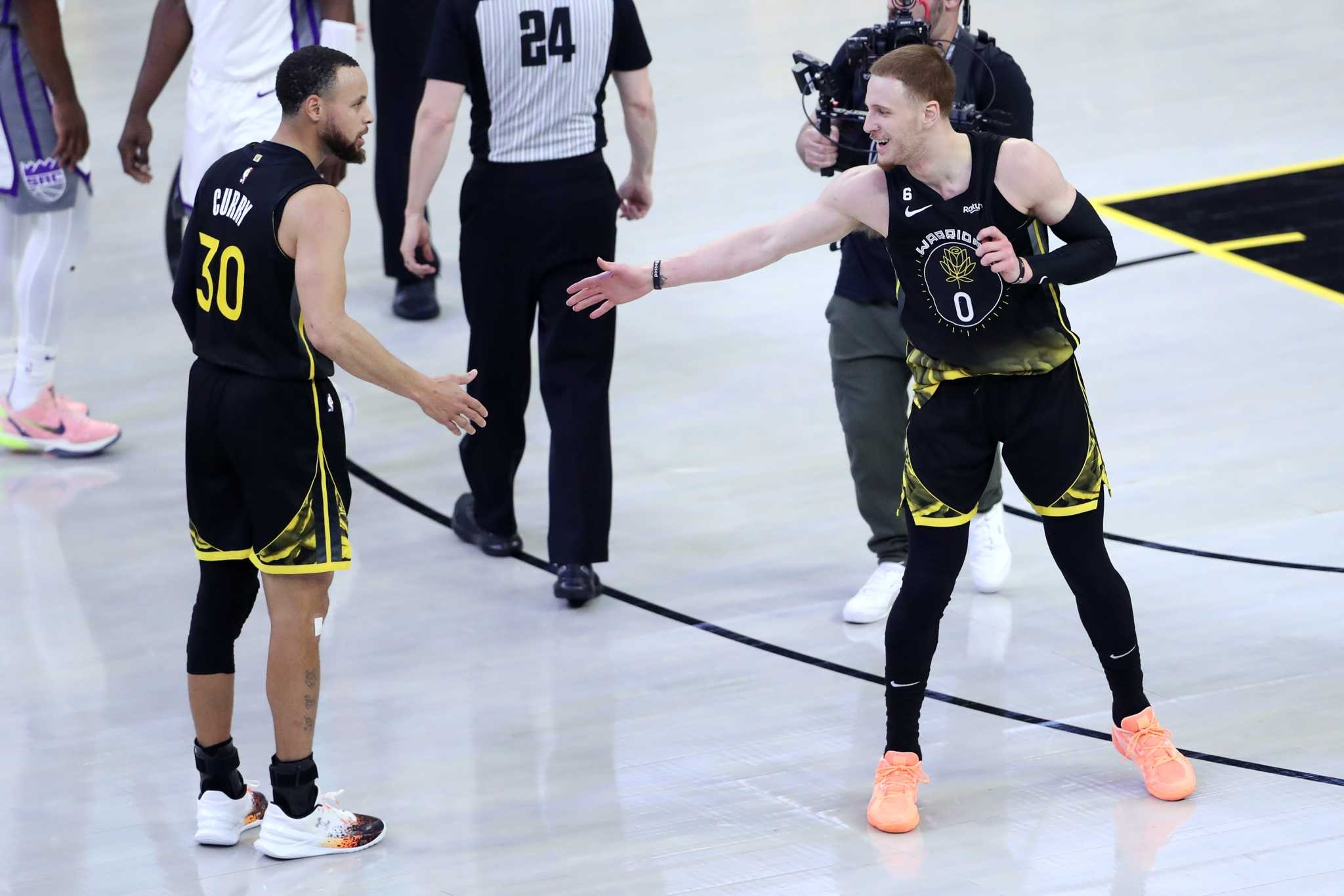 How Steph Curry helped Donte DiVincenzo take off: ‘He's just launching'
