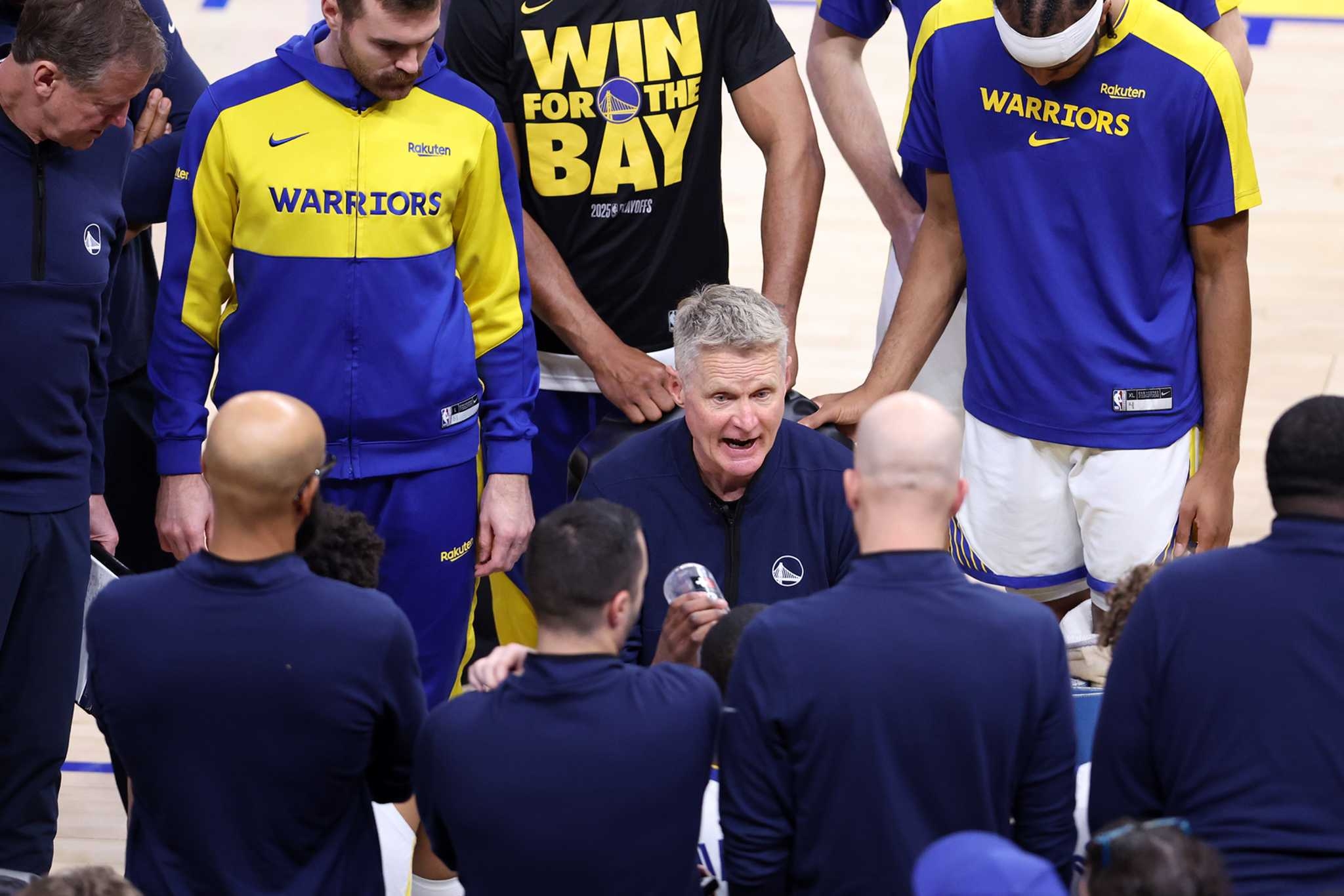 Has Warriors' Steve Kerr decided how to cover Steph Curry's absence?