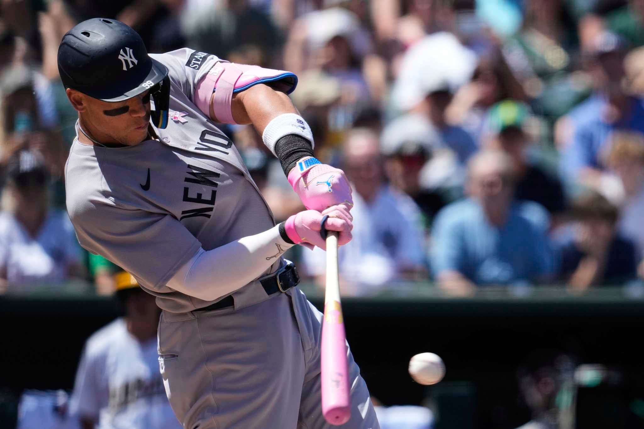 Yankees crushed A's pitching in Sacramento, signaling summer of blowouts in Valley heat