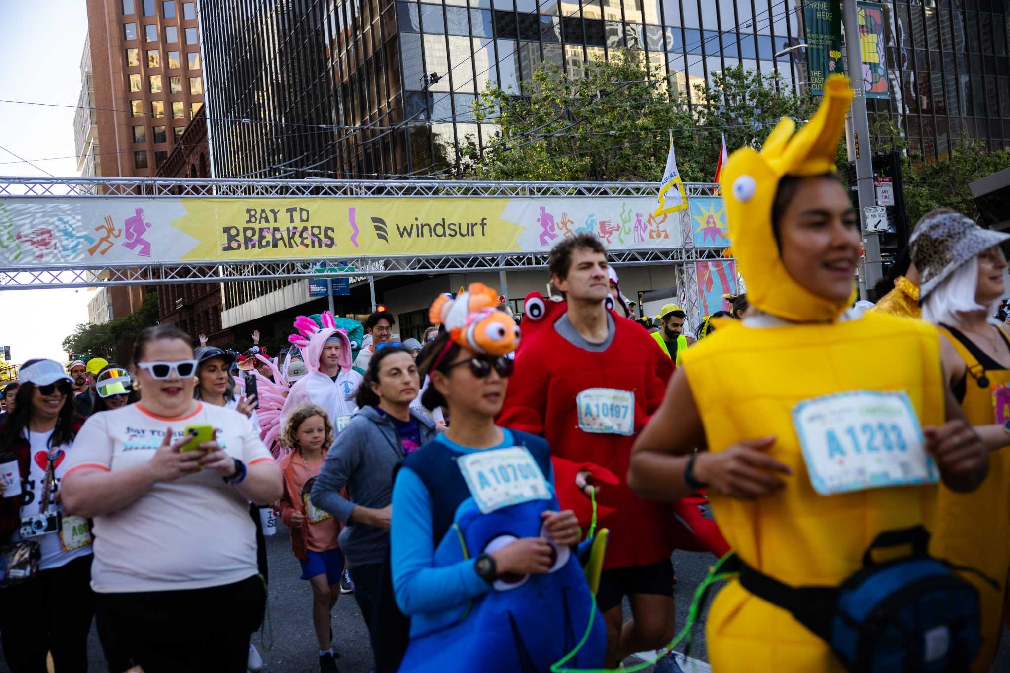 Bay to Breakers 2025 off and running with thousands on S.F. streets