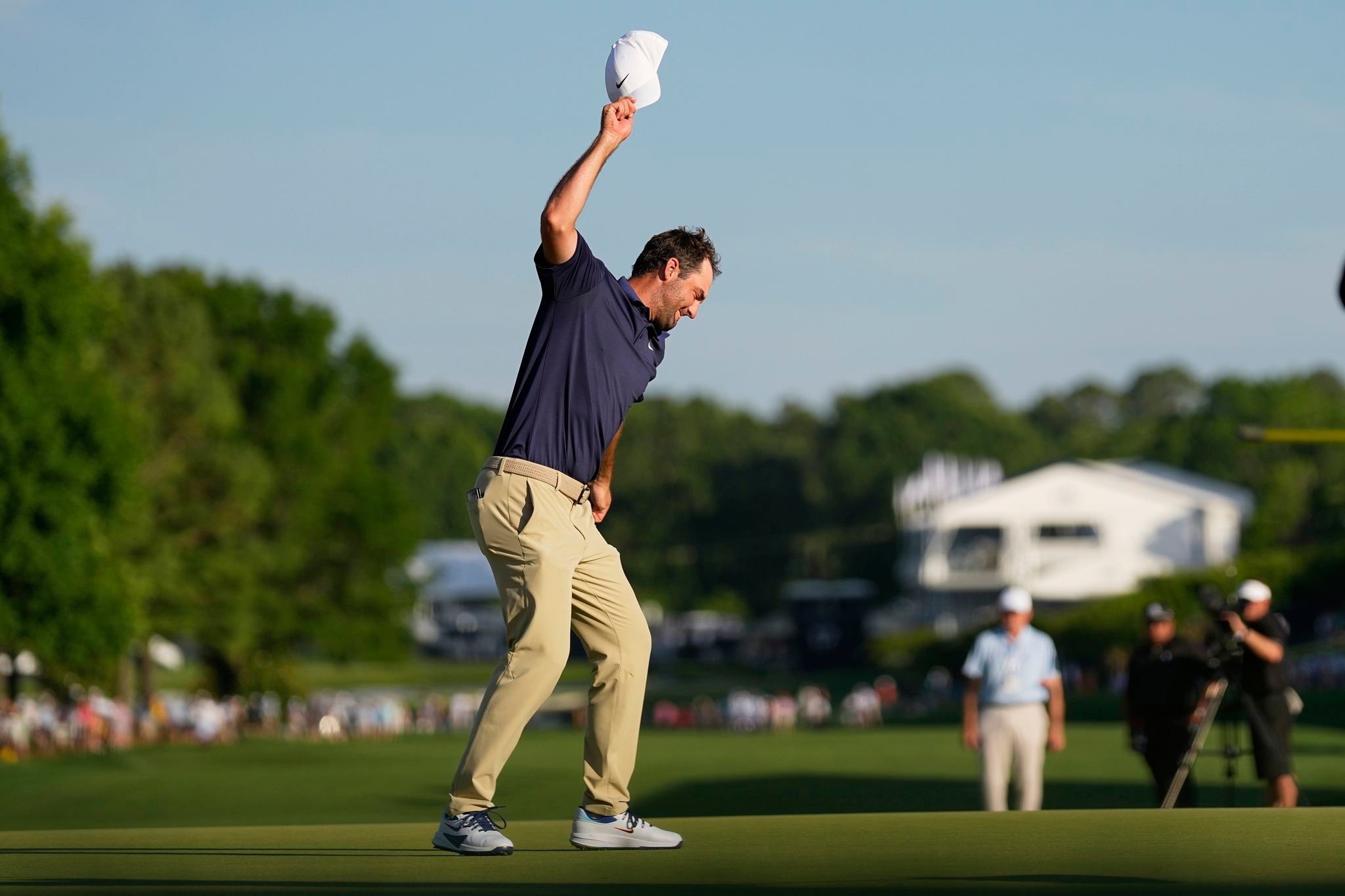 Scheffler's fiery celebration at PGA Championship shows desire that burns in world's No. 1 player