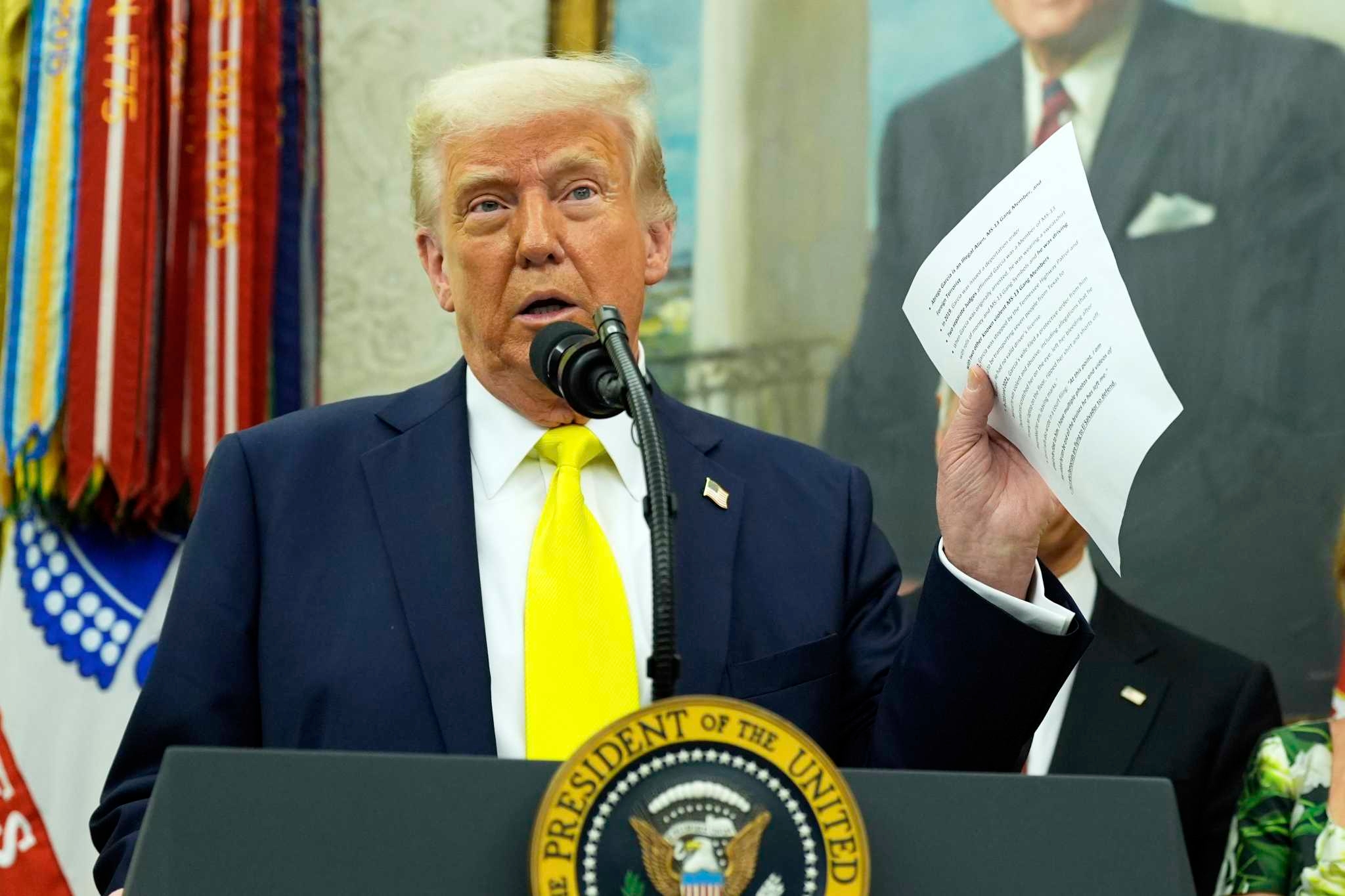 Trump calls for ‘major investigation' into Springsteen, Oprah and Beyoncé over Kamala Harris campaign ties