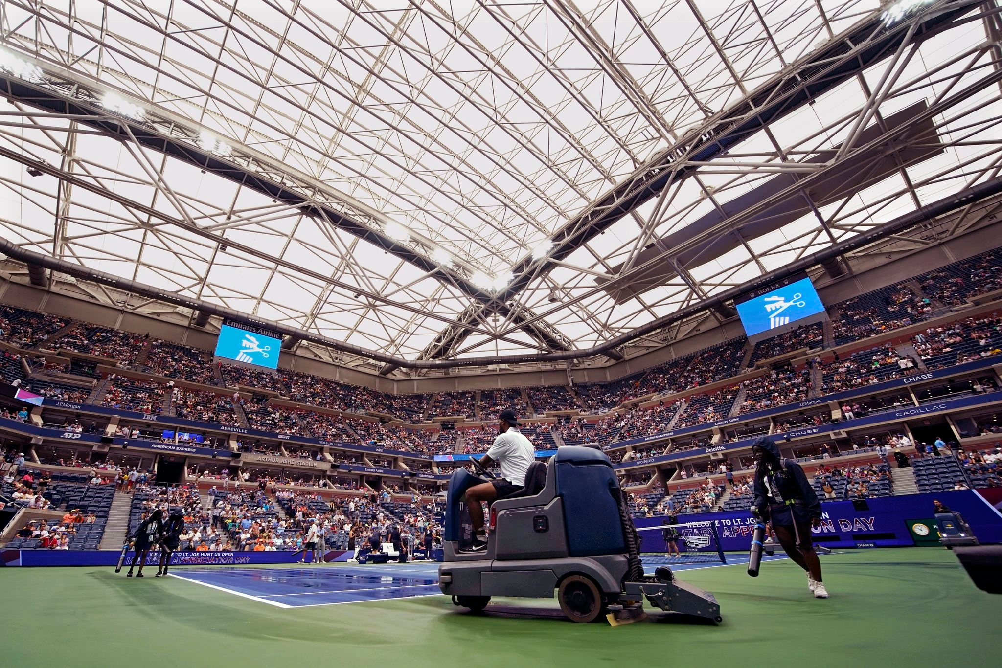 The US Open's Arthur Ashe Stadium is getting an overhaul as part of an $800 million project