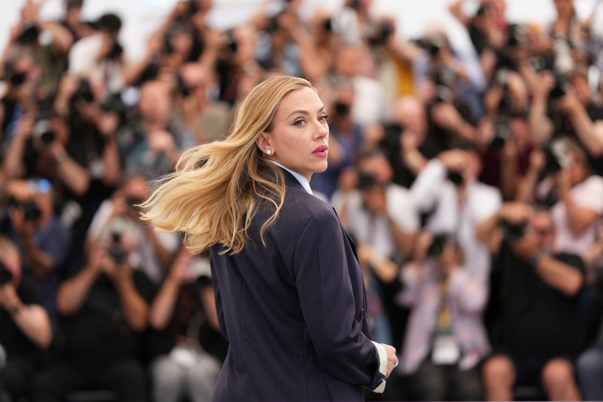 Scarlett Johansson debuts as a director in Cannes with a comic tale of grief and empathy