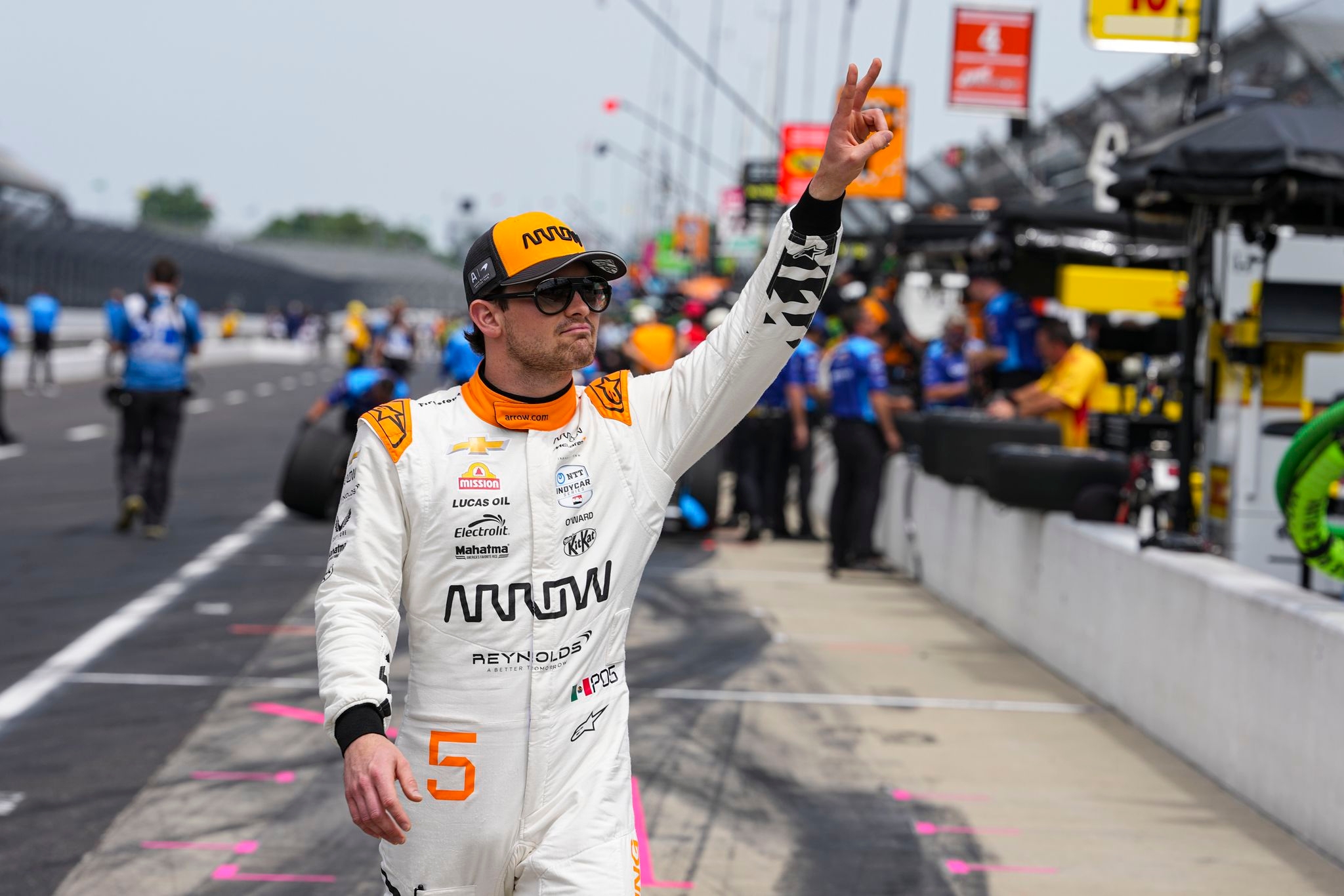 Holy cow! Pato O'Ward finally milks a cow before Indy 500, hoping to break his streak of heartbreak