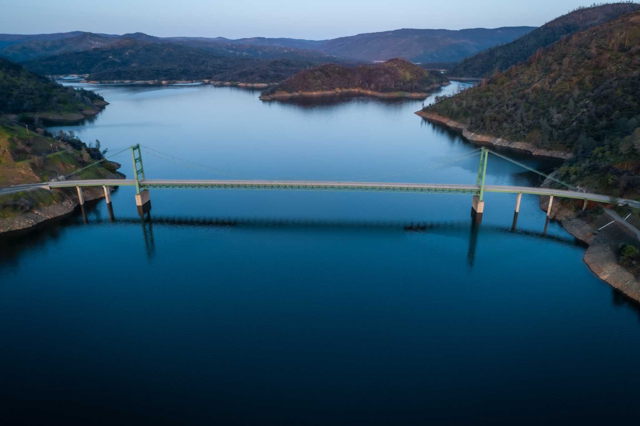 California's second-largest reservoir fills for third straight year